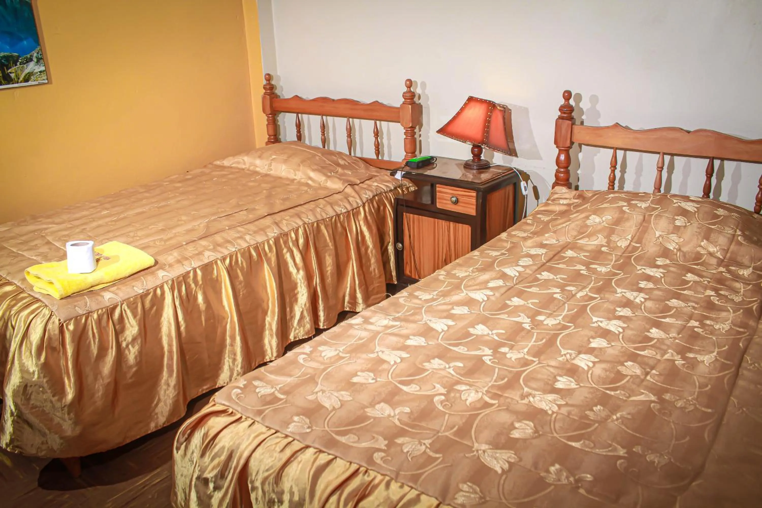 Bed in Hotel Virgen del Carmen - Huaraz
