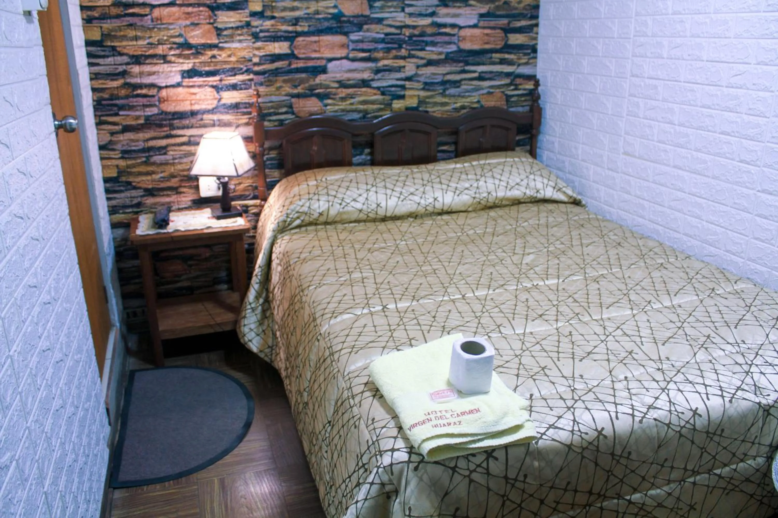 Bed in Hotel Virgen del Carmen - Huaraz