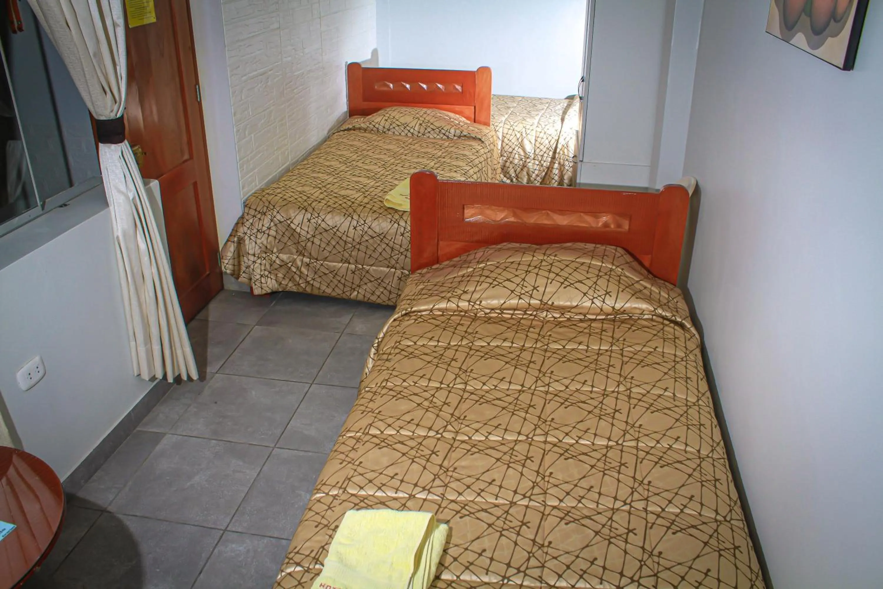 Bed in Hotel Virgen del Carmen - Huaraz