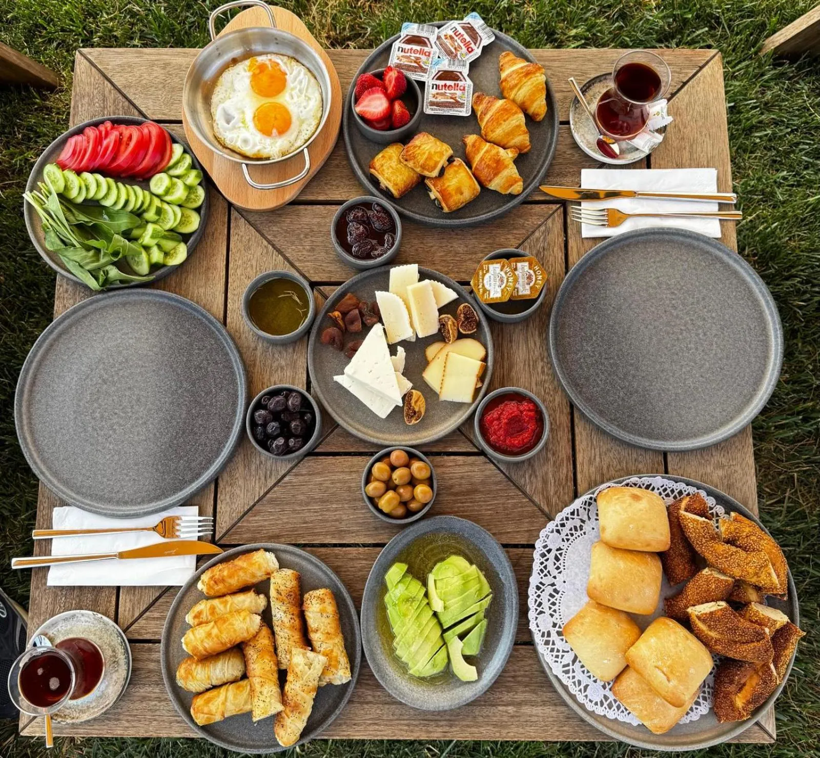 Breakfast in Dione Bozcaada