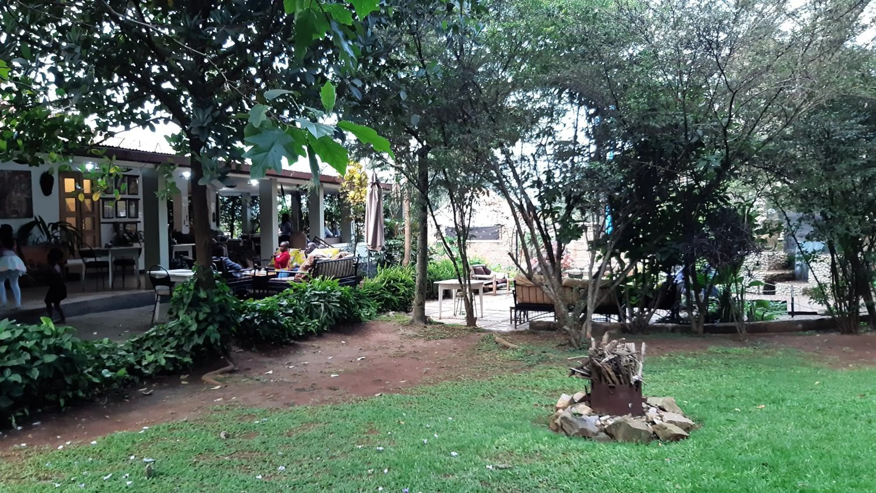Garden in Gately Inn Entebbe