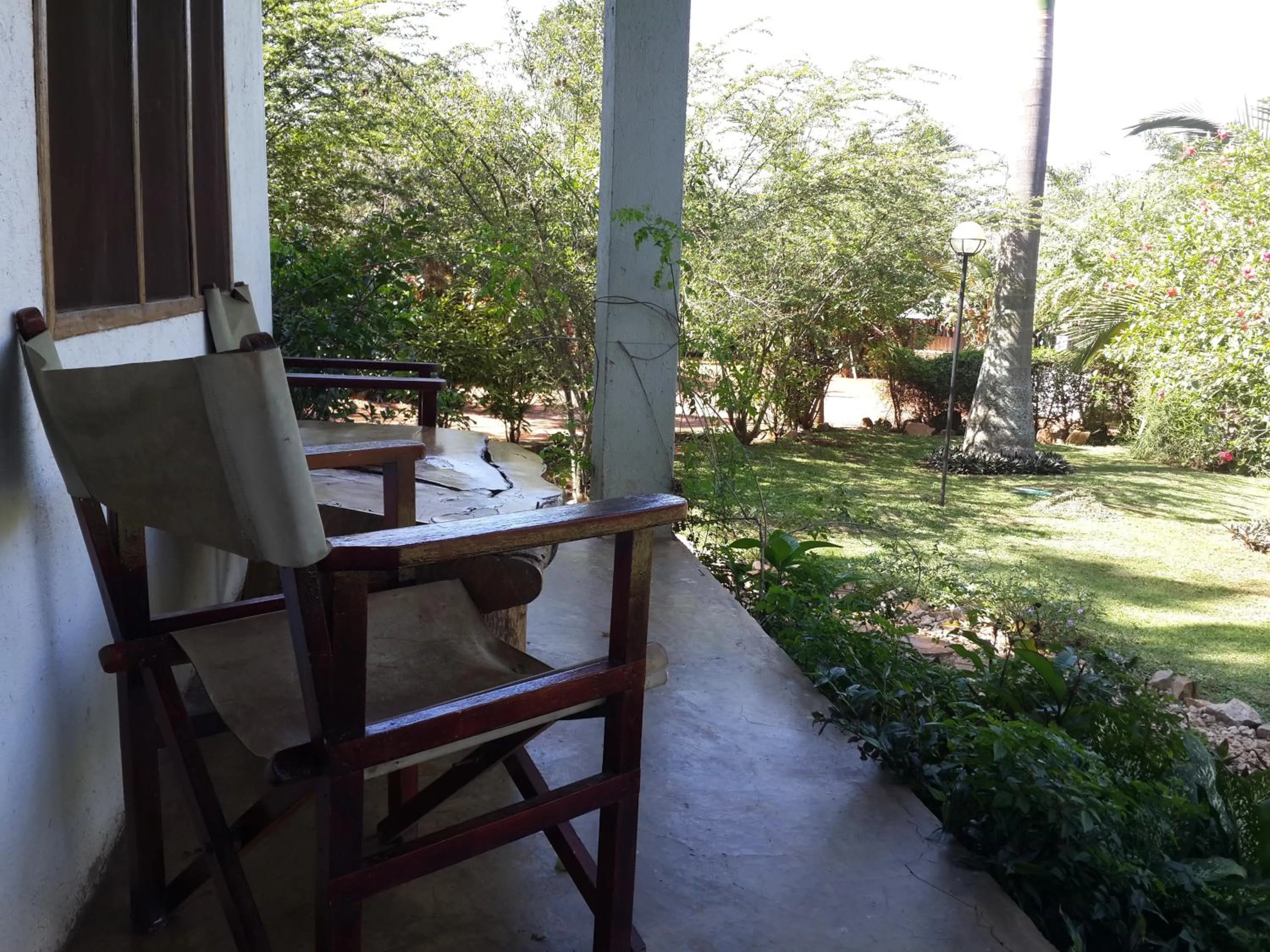 Patio in Gately Inn Entebbe