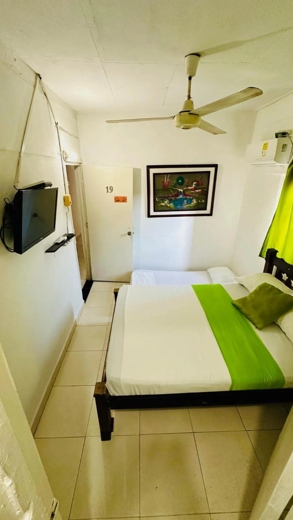 Bed in Hostal La Española de Getsemani