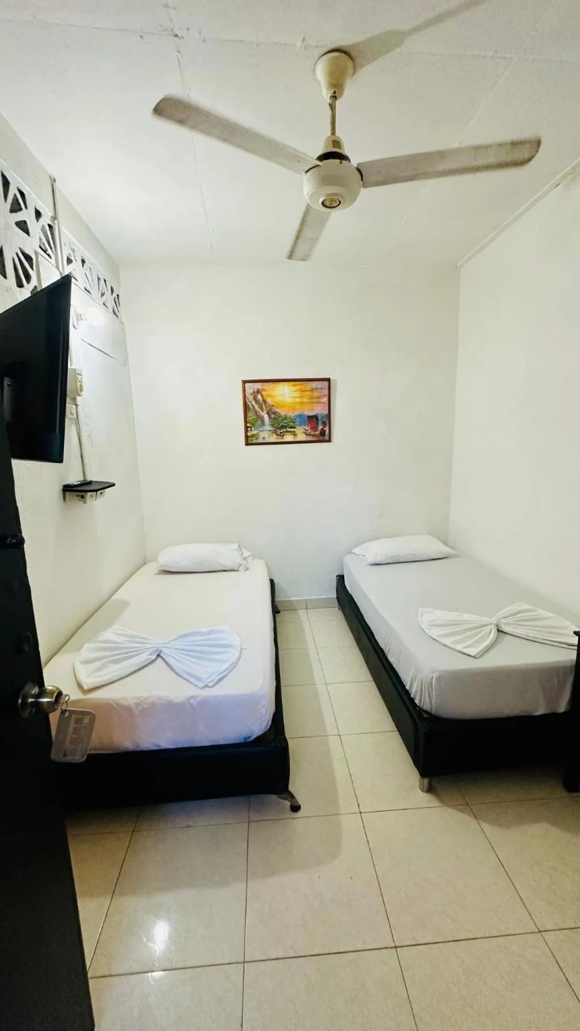 Bed in Hostal La Española de Getsemani