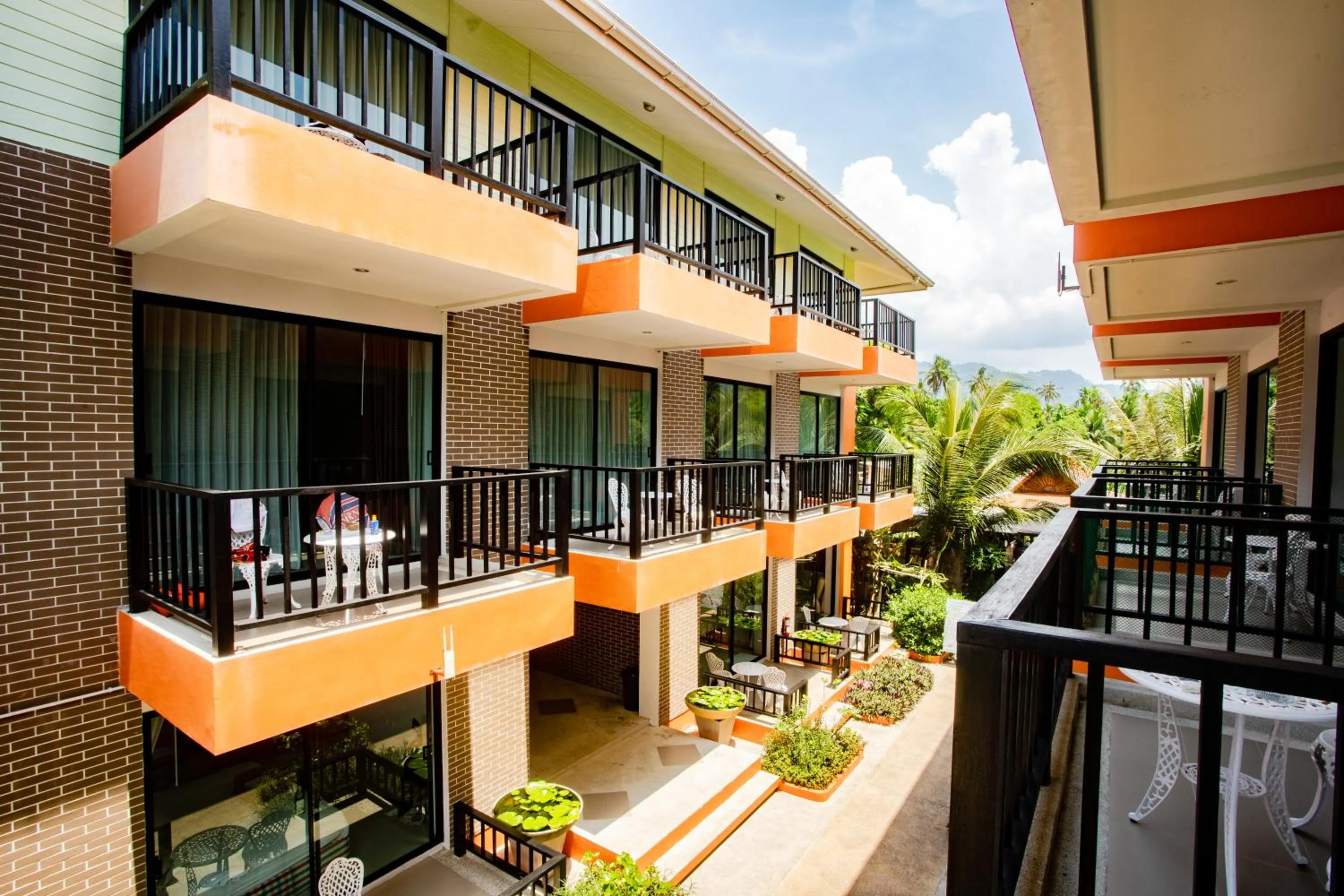 Property building in The Spa Garden