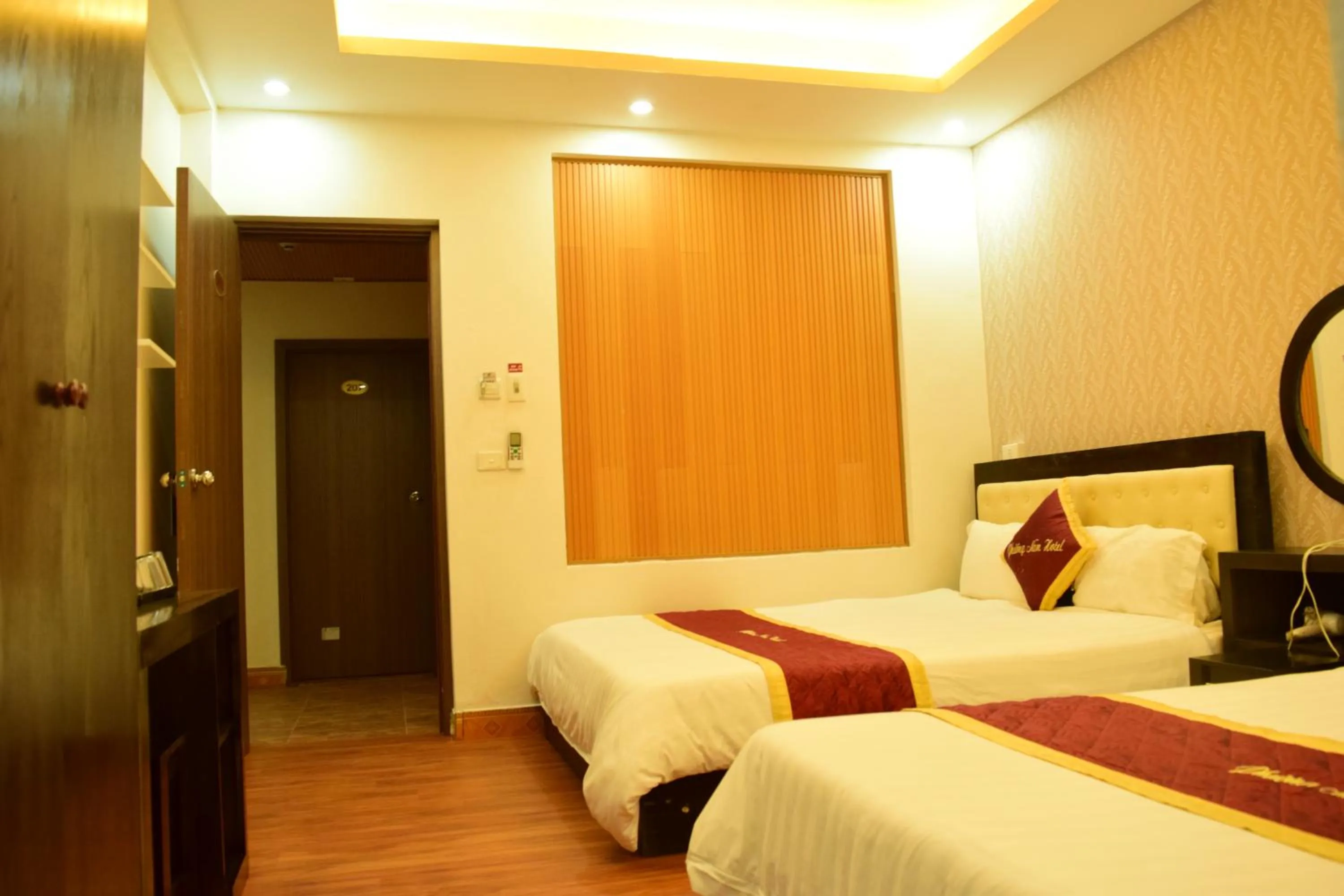 Bed in Phuong Nam Hotel