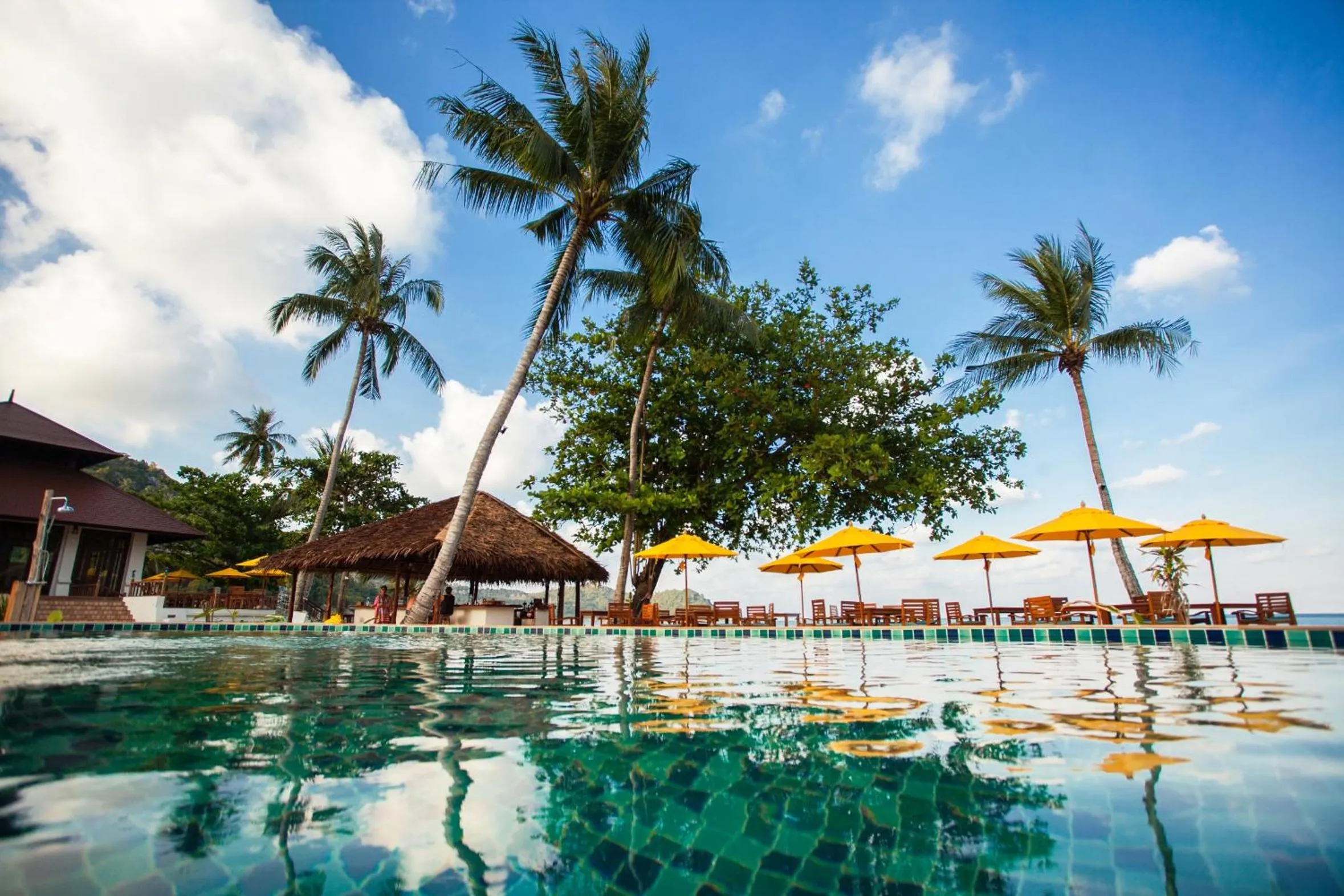 Swimming pool in PingChan Koh Phangan Beachfront Resort