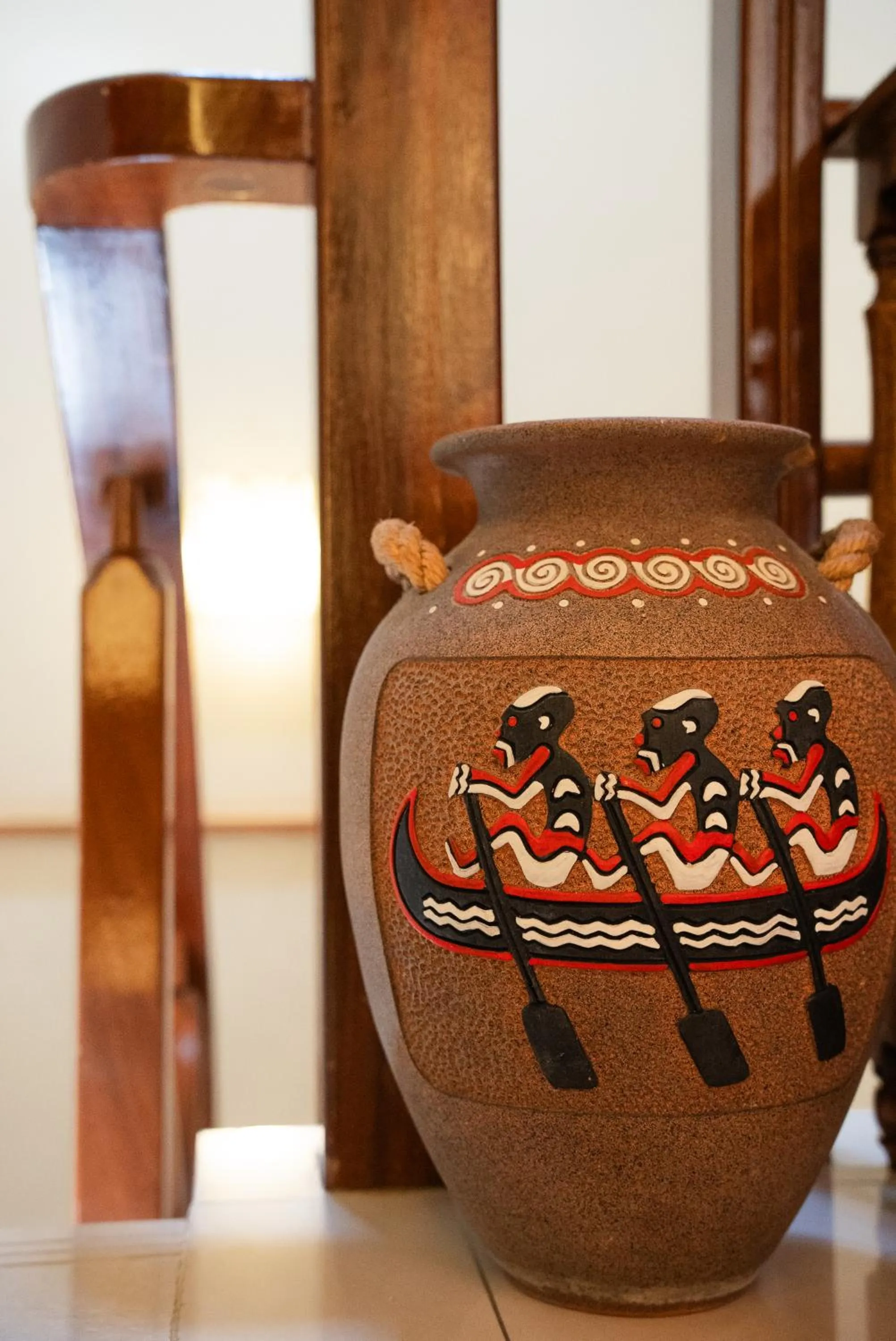 Decorative detail in Jiaoxi Song Tian B&B