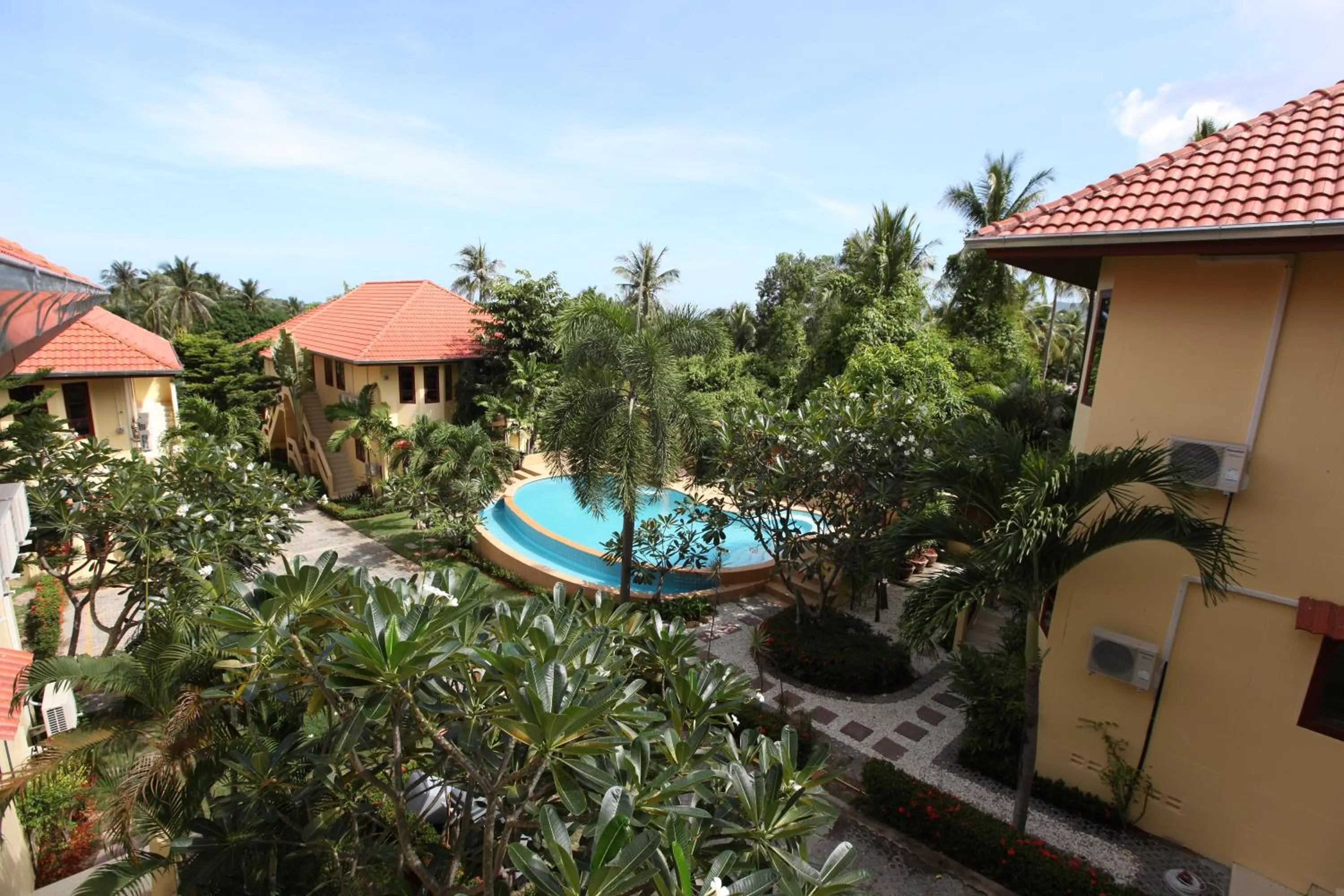 Bird's eye view in Samui Green Life