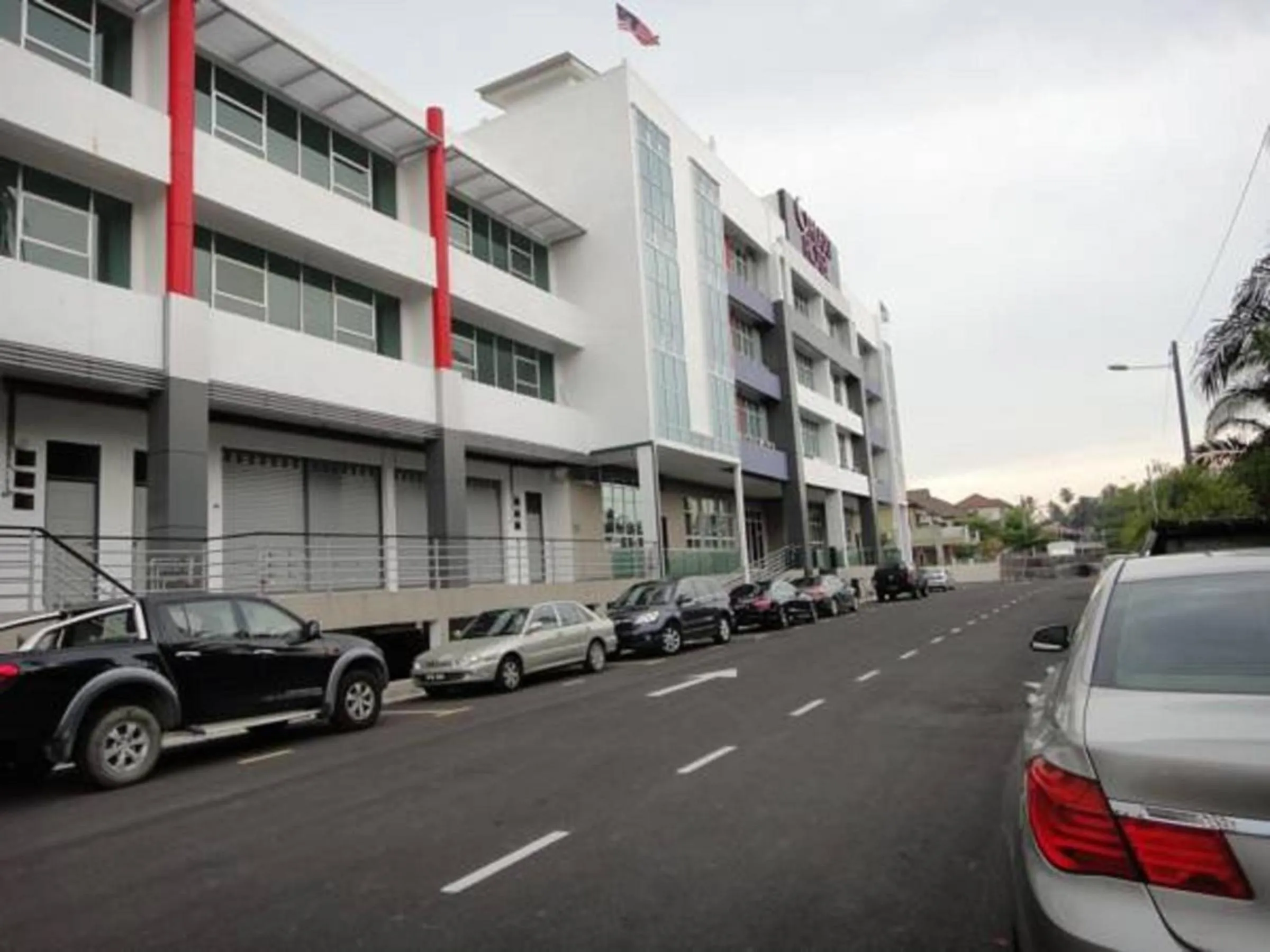 Facade/entrance in Galaxy Hotel SIMPANG AMPAT