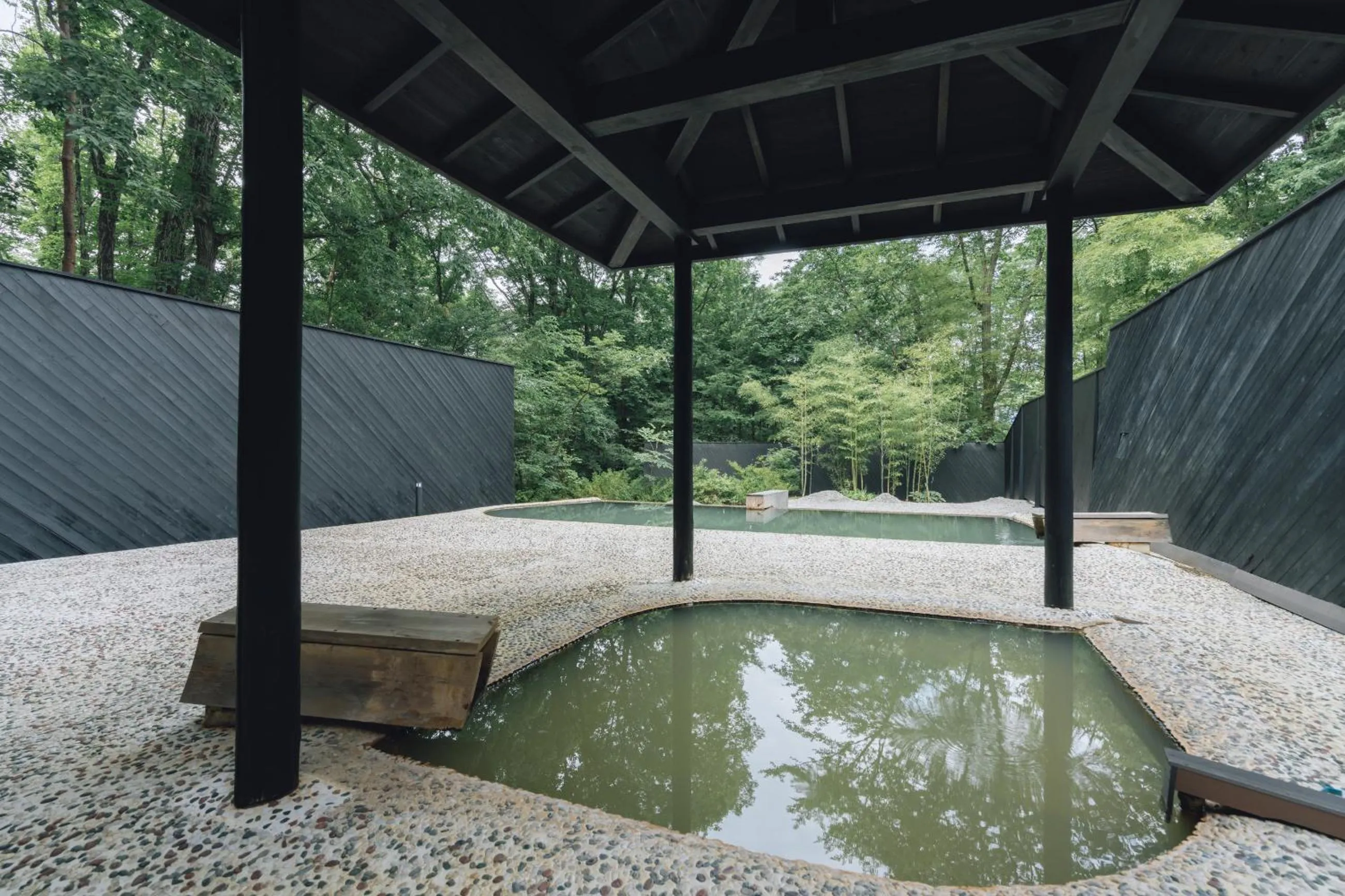 Open Air Bath in HOTEL KEYFOREST HOKUTO
