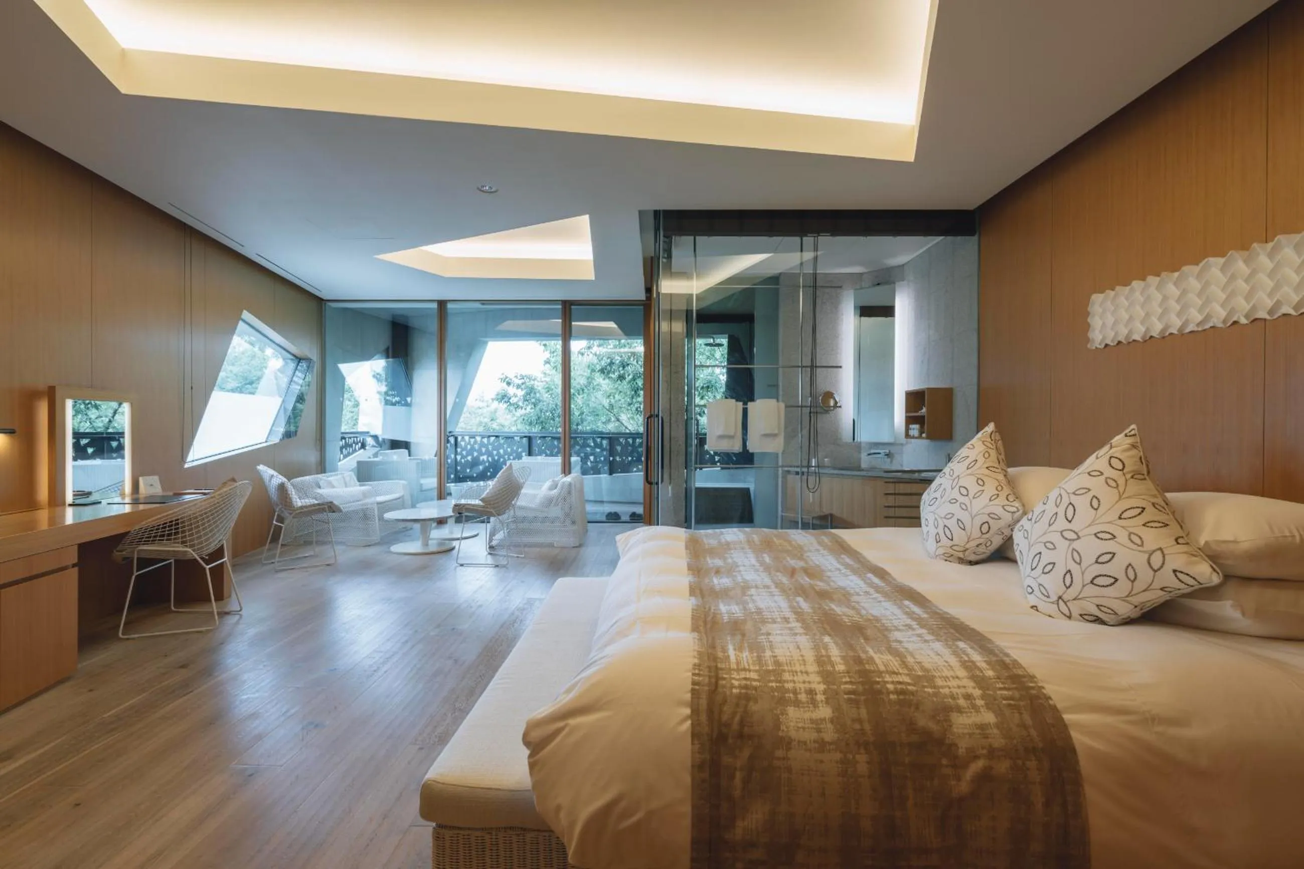 Bed in HOTEL KEYFOREST HOKUTO