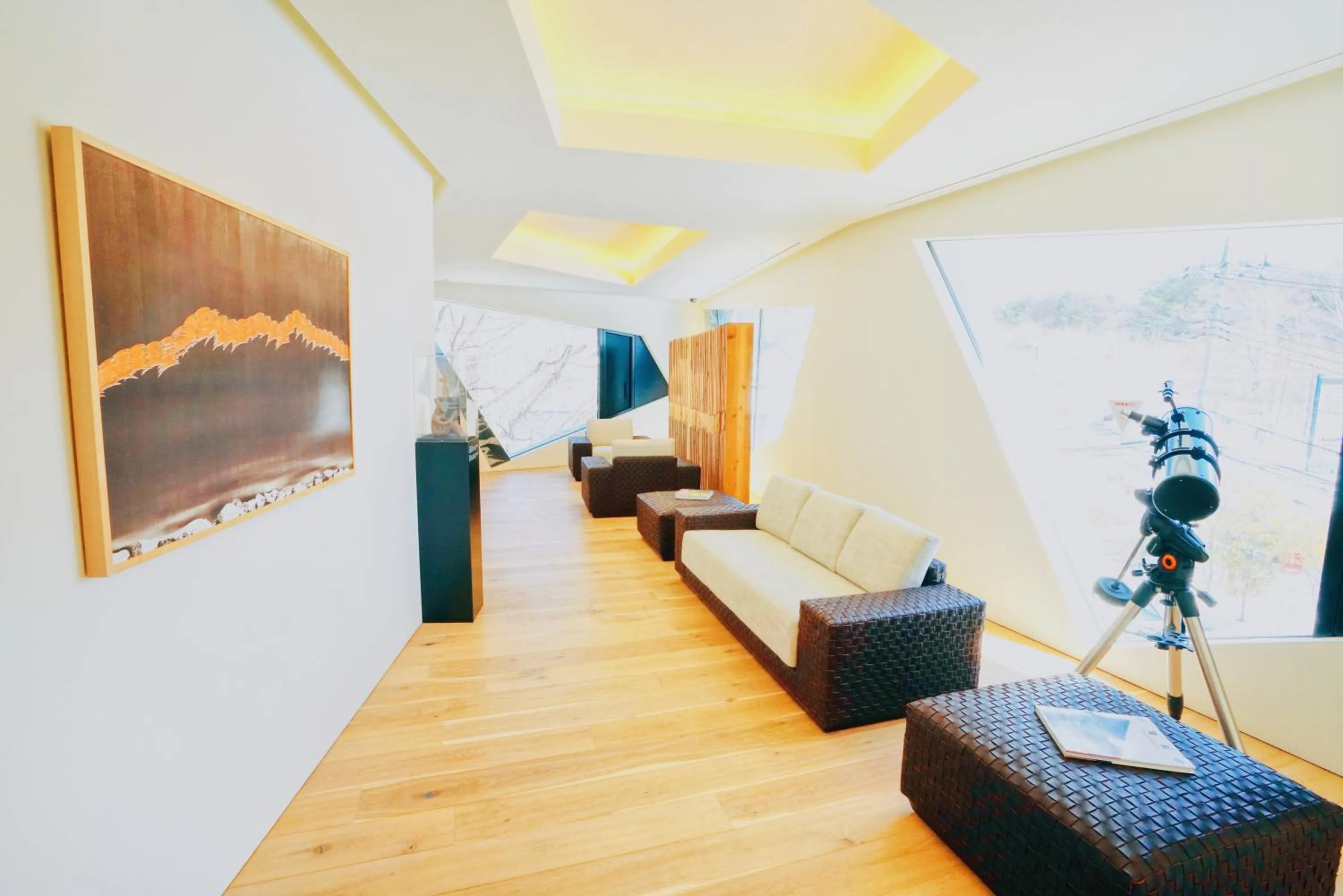 Communal lounge/ TV room in HOTEL KEYFOREST HOKUTO