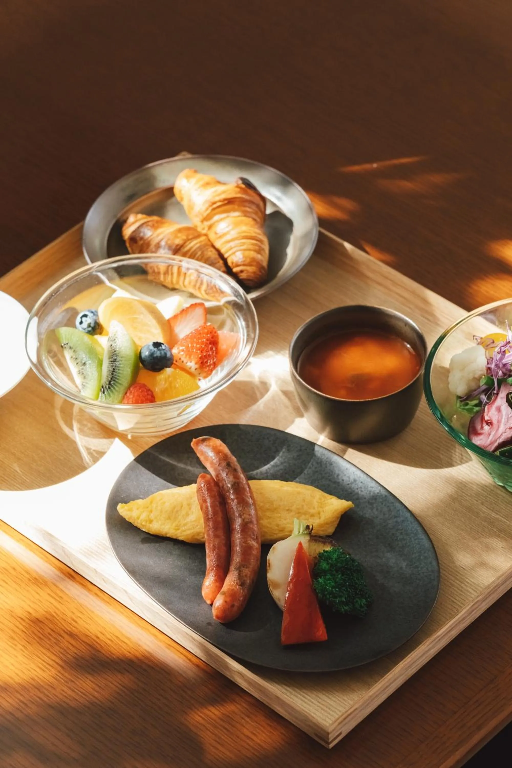 Breakfast in HOTEL KEYFOREST HOKUTO