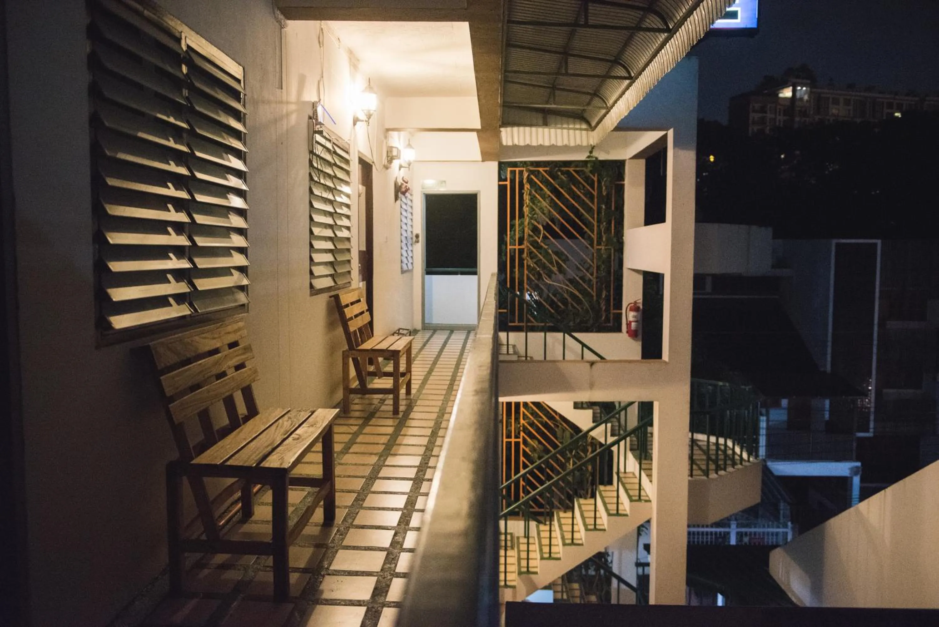 Balcony/Terrace in Dutch Guest้้house Chiang Mai