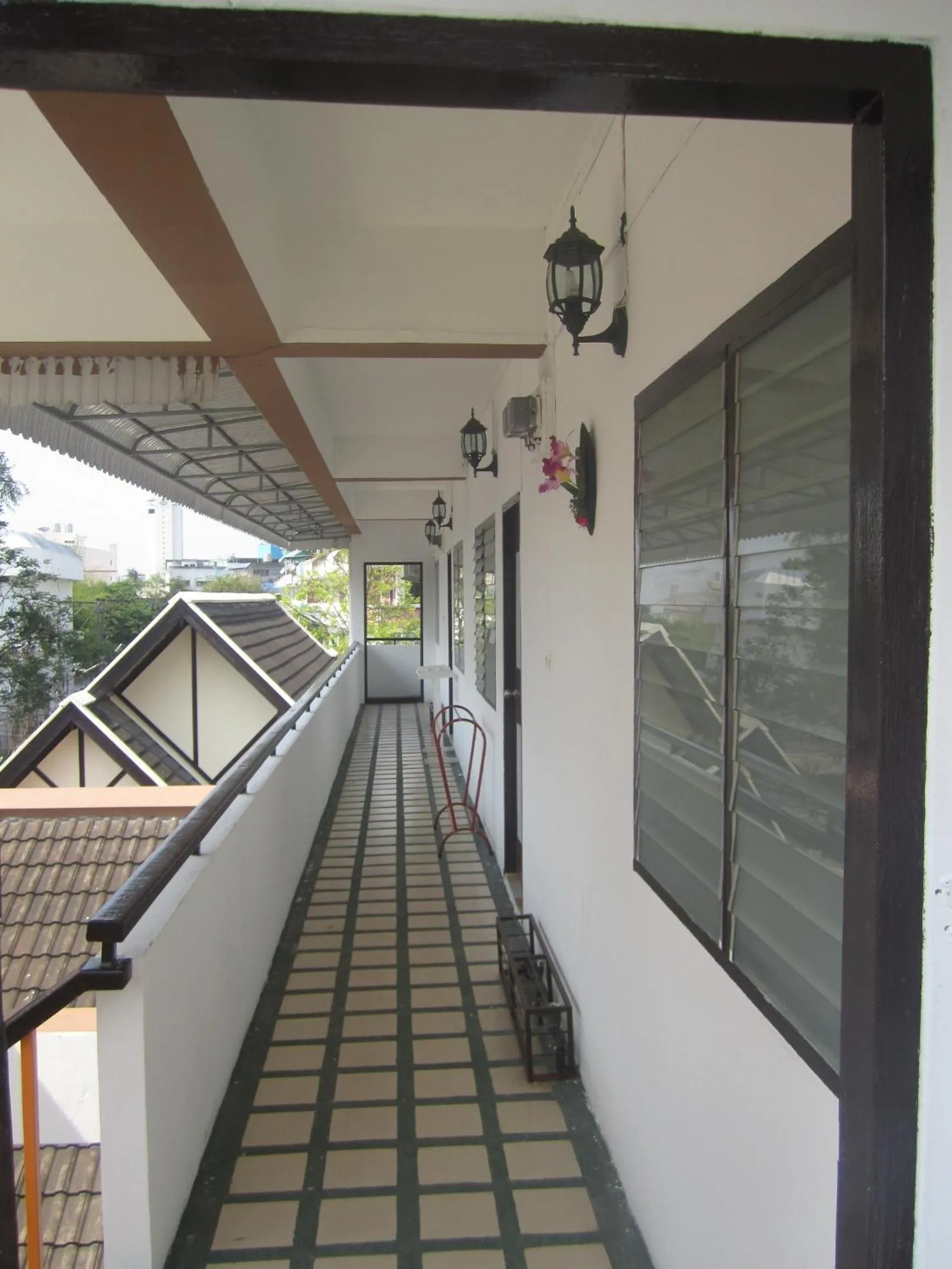 Balcony/Terrace in Dutch Guest้้house Chiang Mai