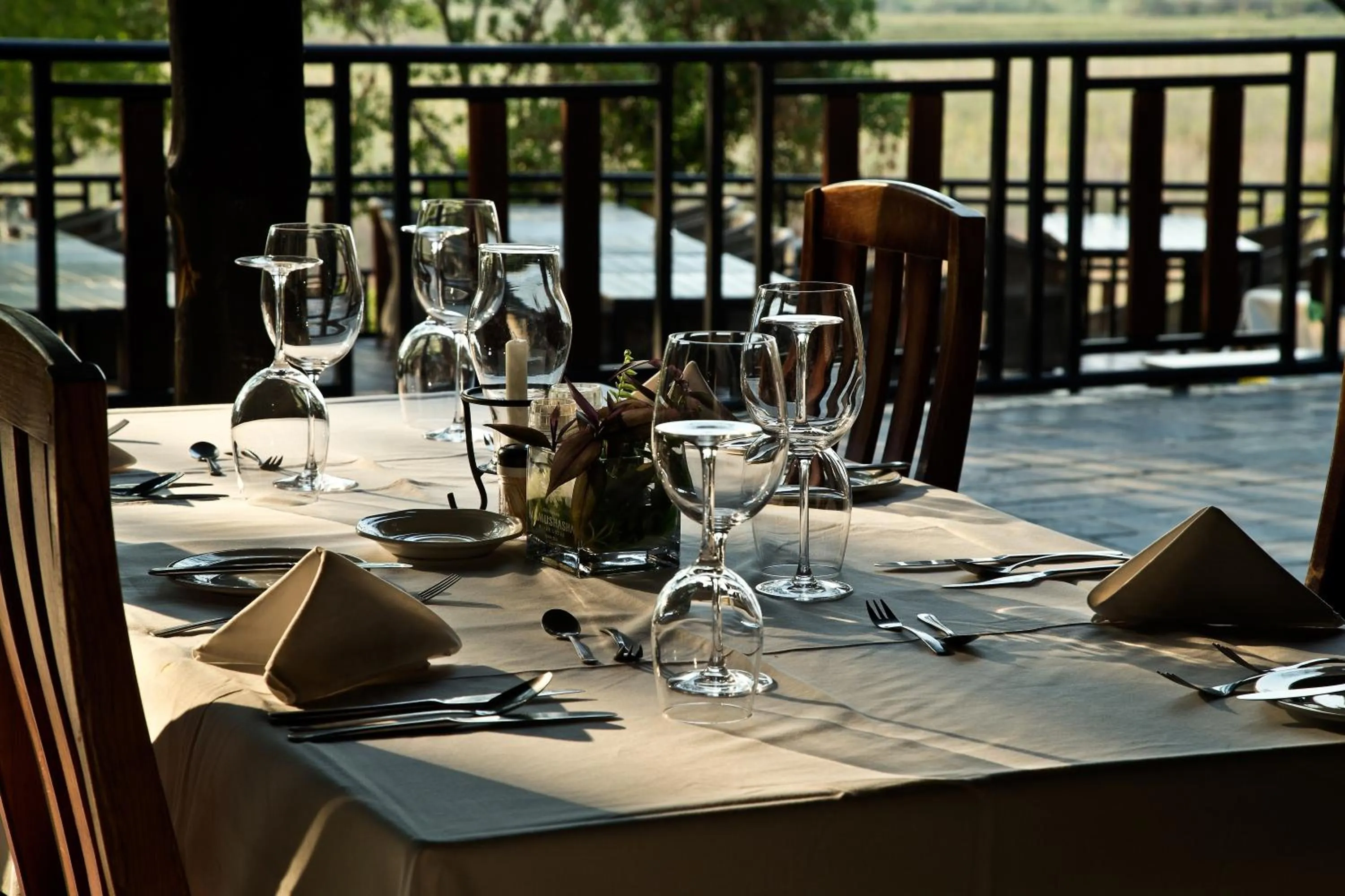 Restaurant/places to eat in Gondwana Namushasha River Lodge