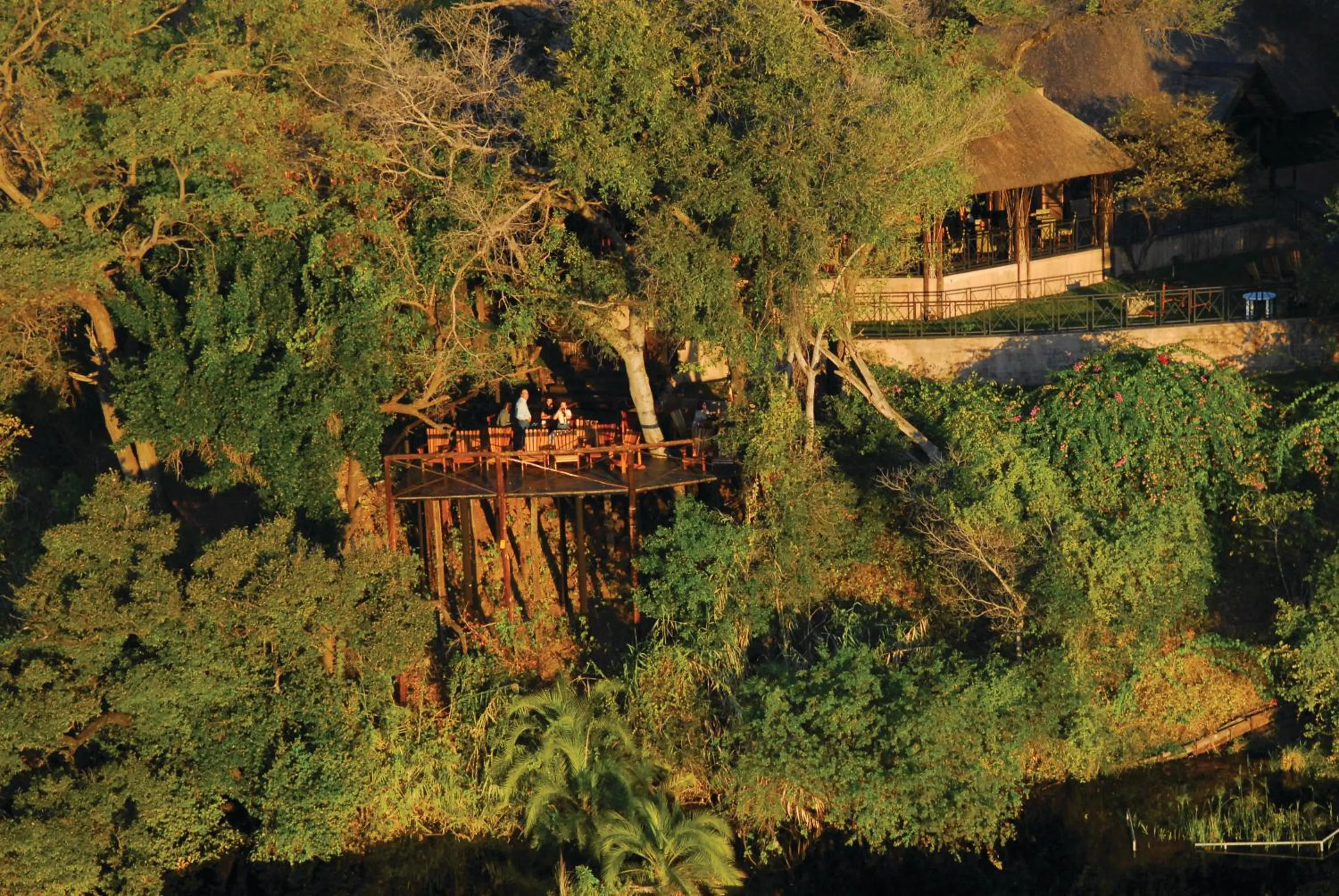 Natural landscape in Gondwana Namushasha River Lodge