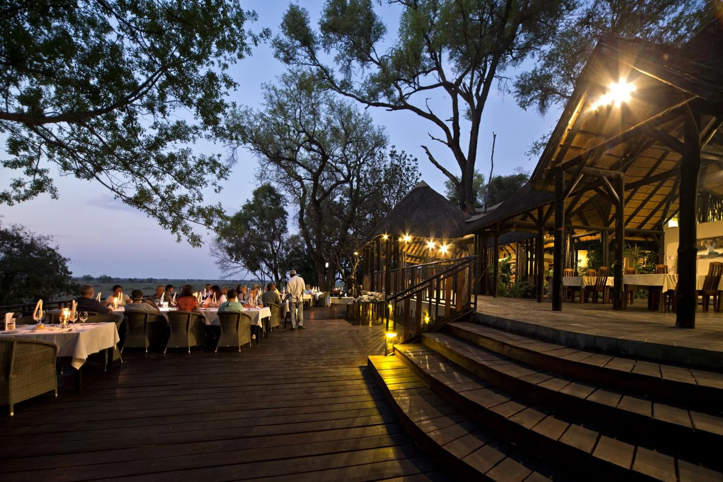 Restaurant/places to eat in Gondwana Namushasha River Lodge