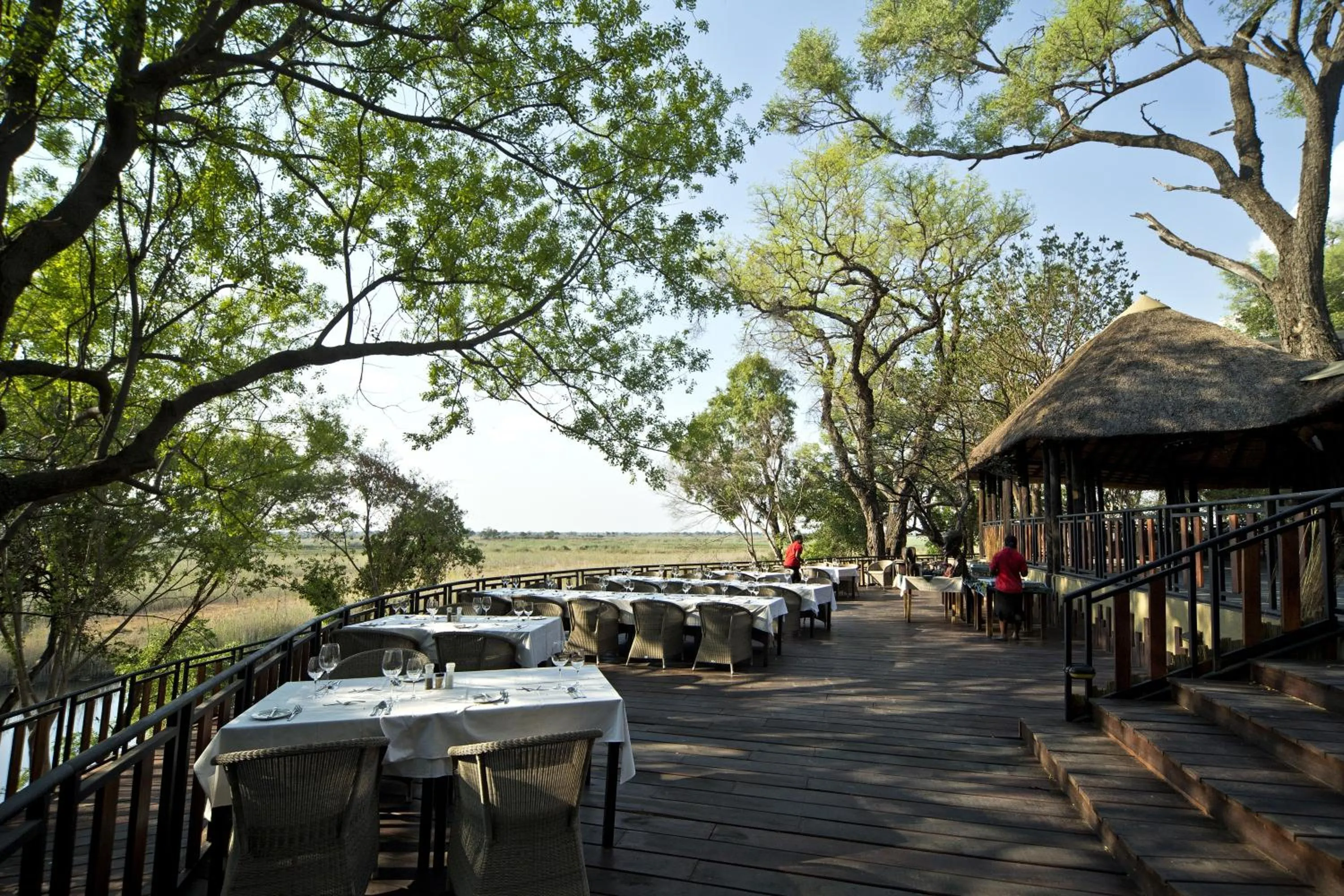 Restaurant/places to eat in Gondwana Namushasha River Lodge