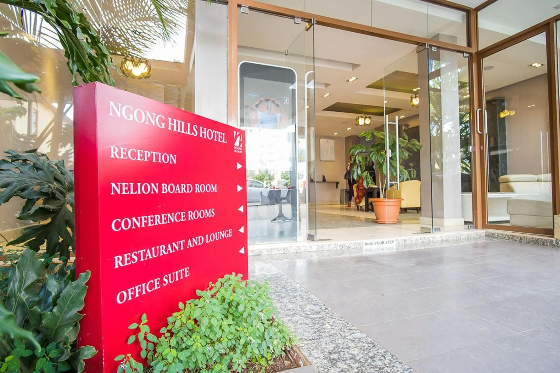 Facade/entrance in Ngong Hills Hotel