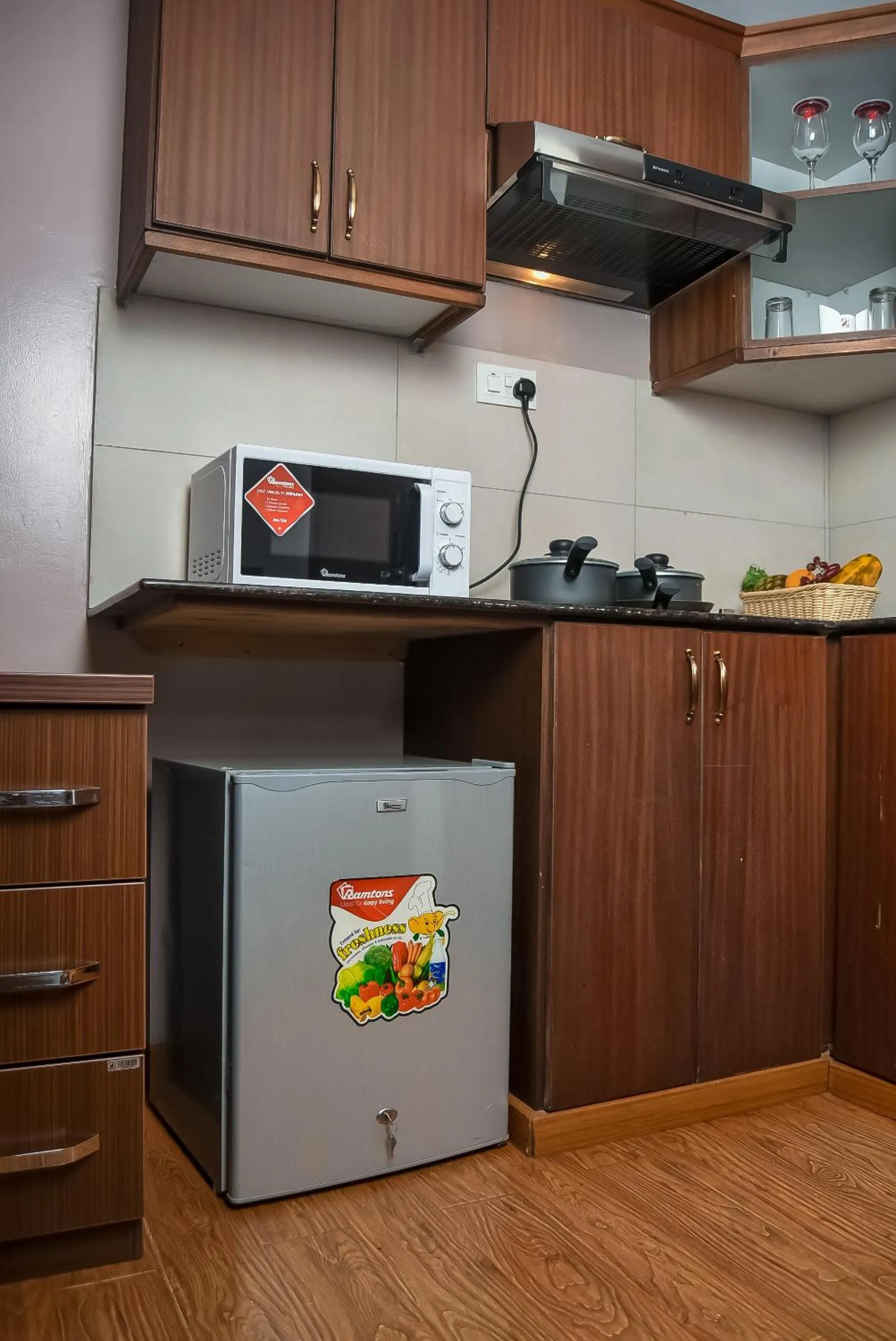 kitchen in Ngong Hills Hotel