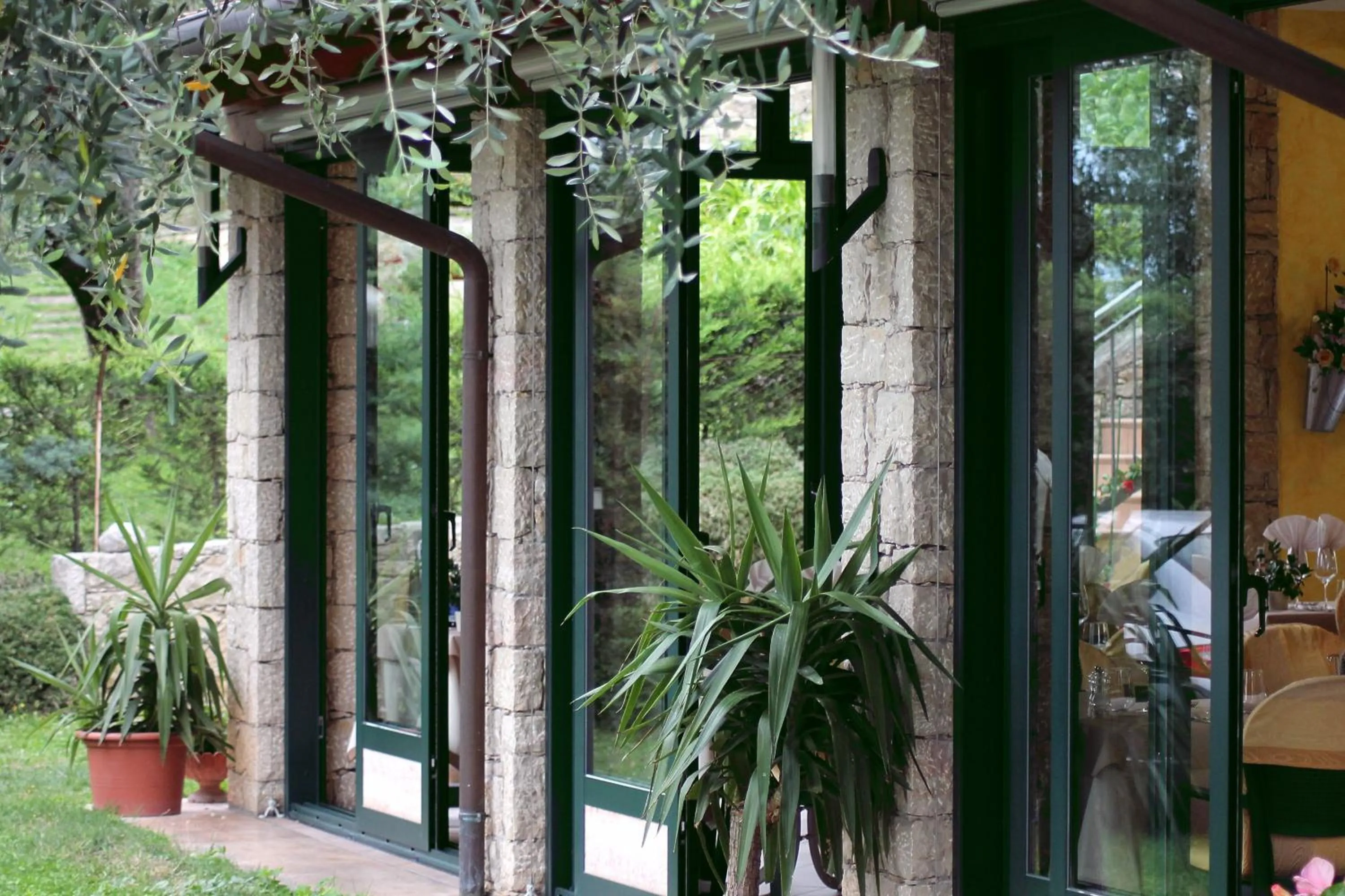 Garden in Hotel Veronesi