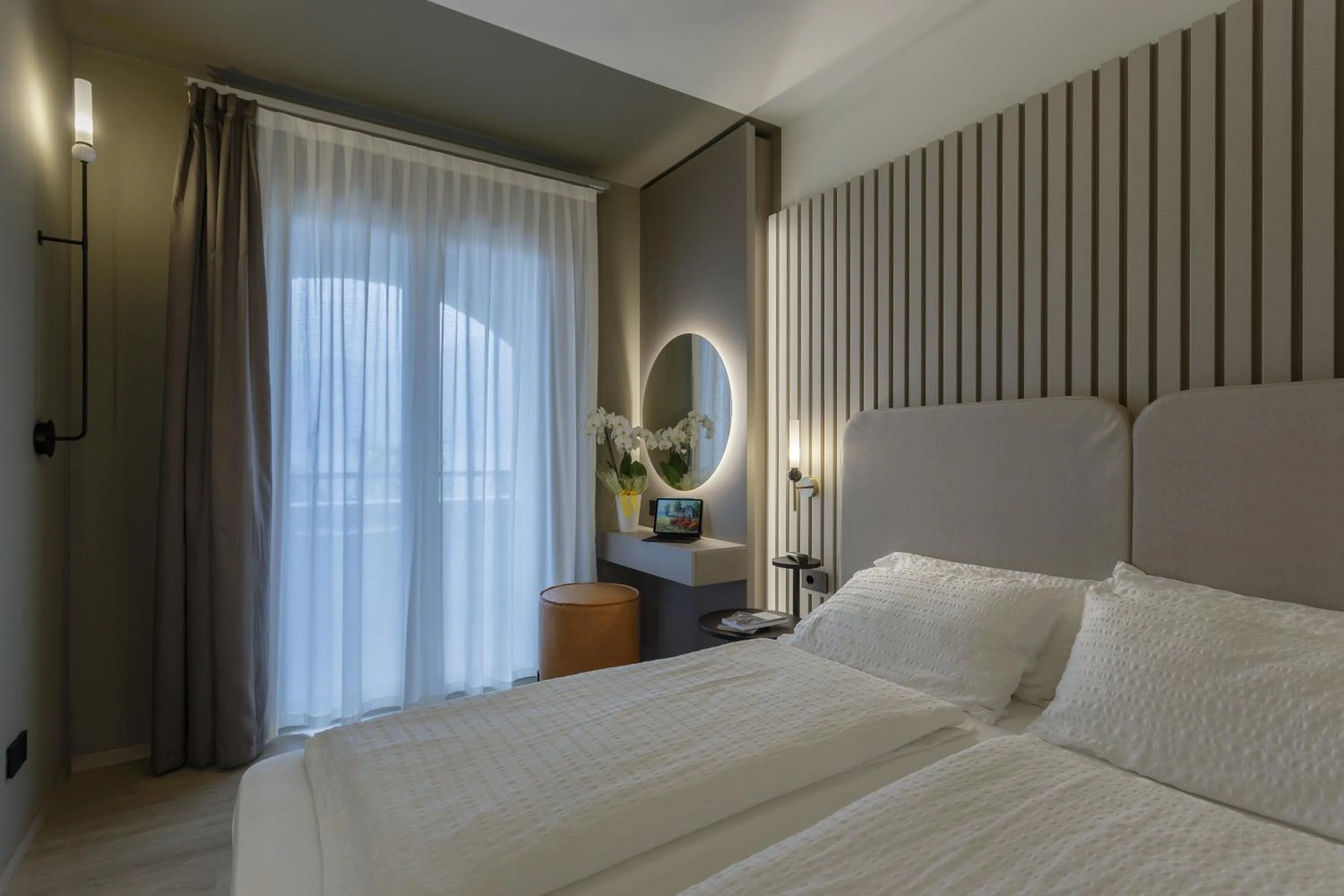 Bed in Hotel Veronesi