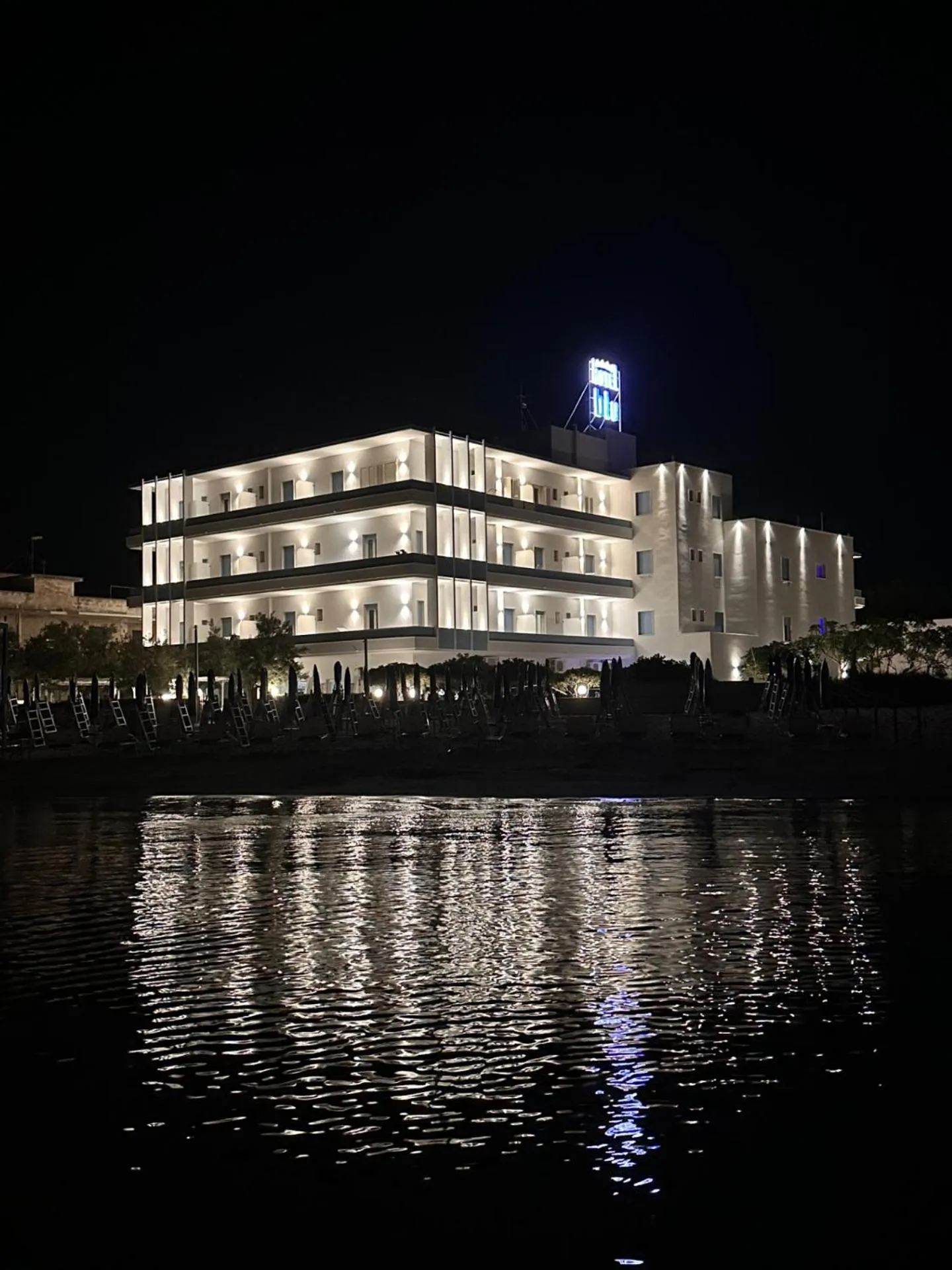 Property building in Hotel Blu