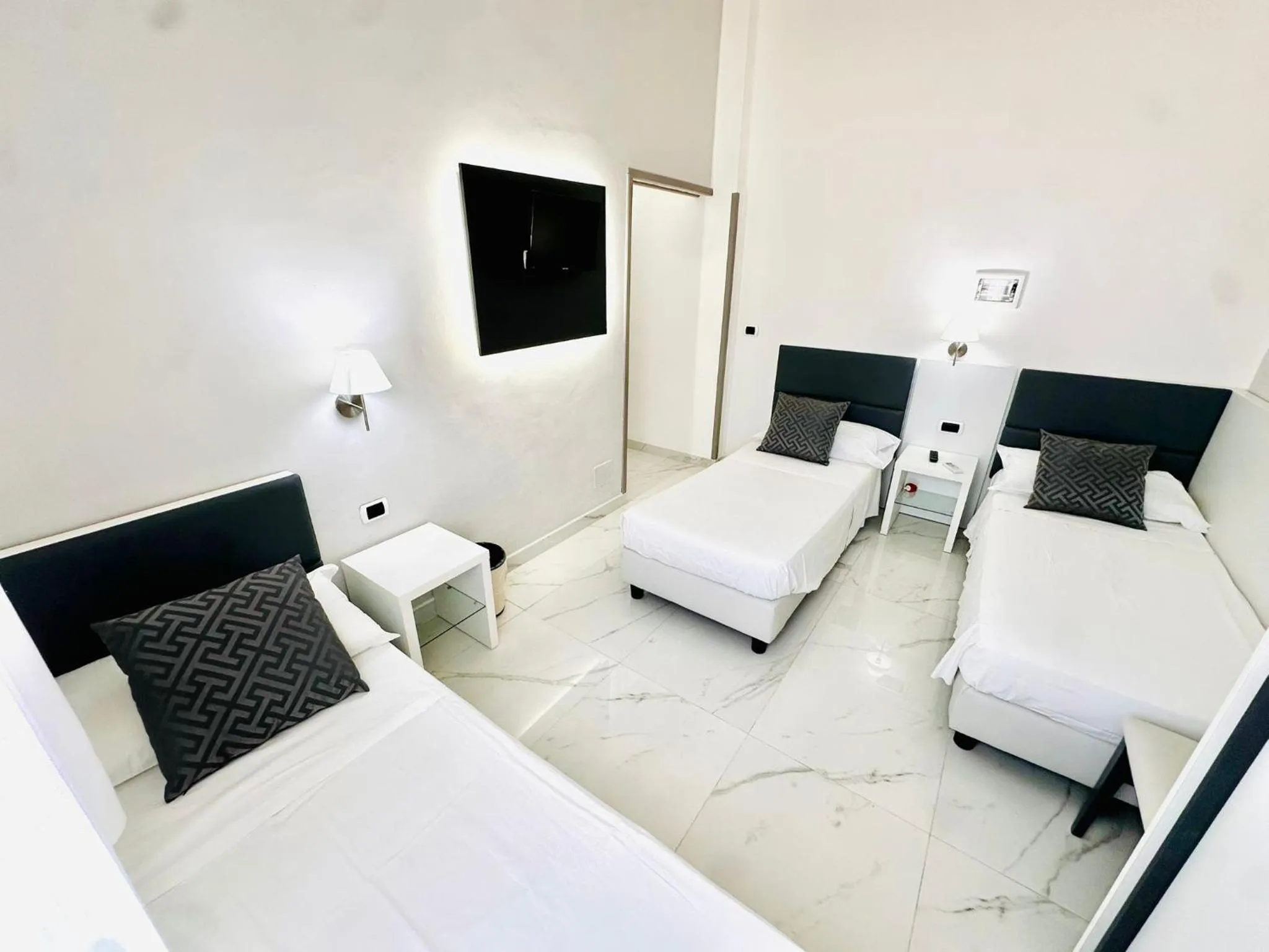 Bedroom in Hotel Blu