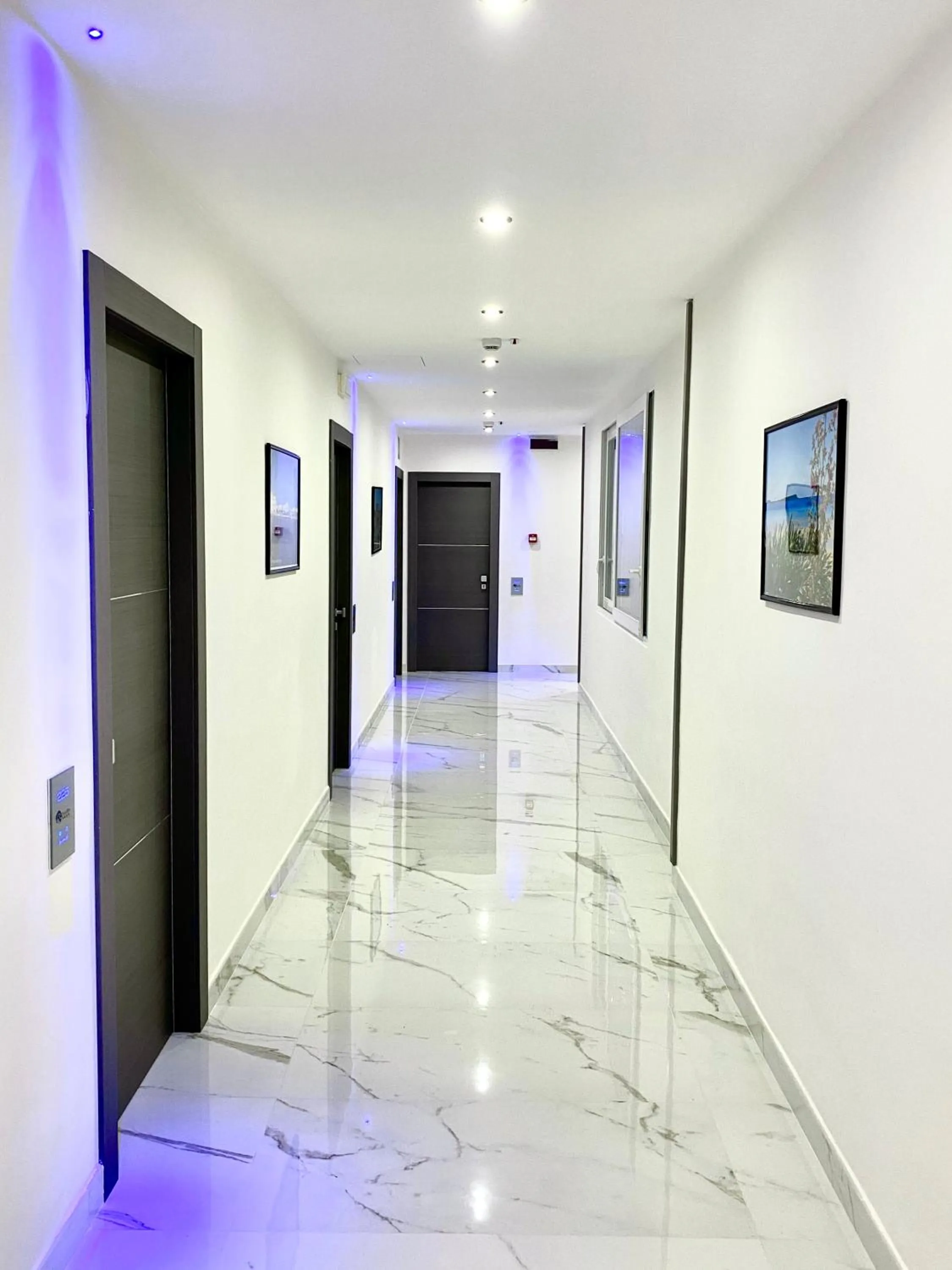 Lobby or reception in Hotel Blu