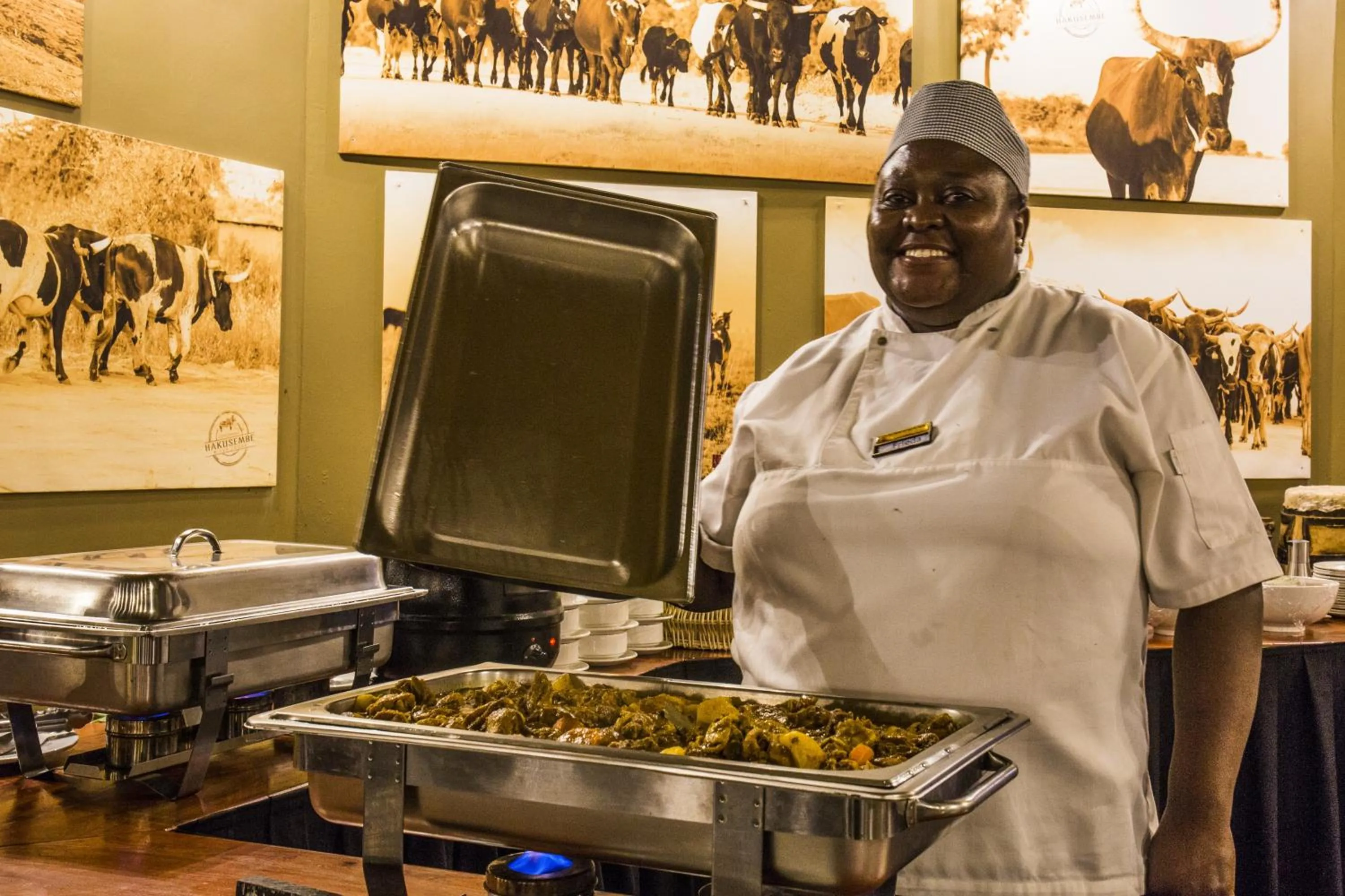Staff in Gondwana Hakusembe River Lodge