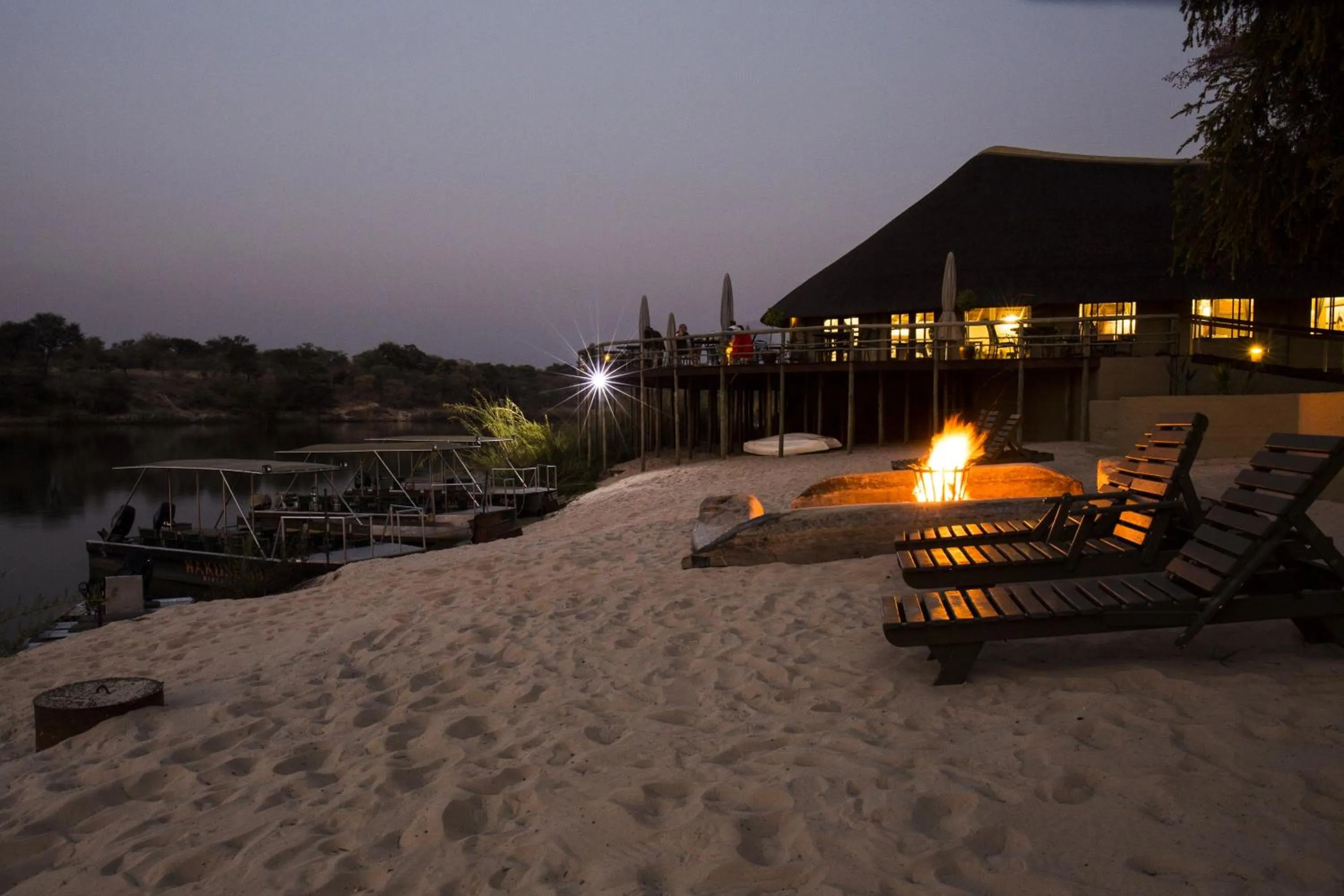 Night in Gondwana Hakusembe River Lodge
