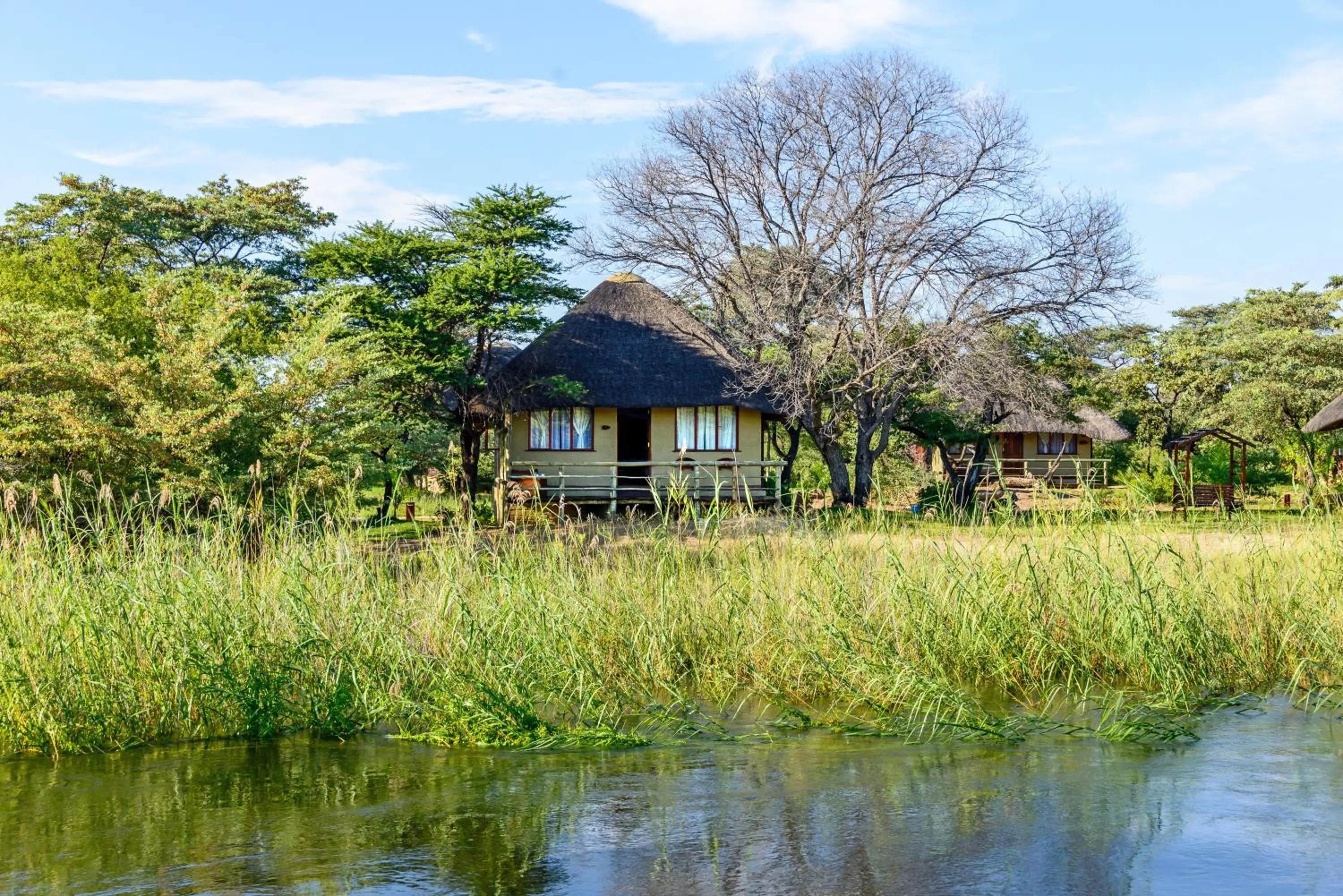 Property building in Gondwana Hakusembe River Lodge
