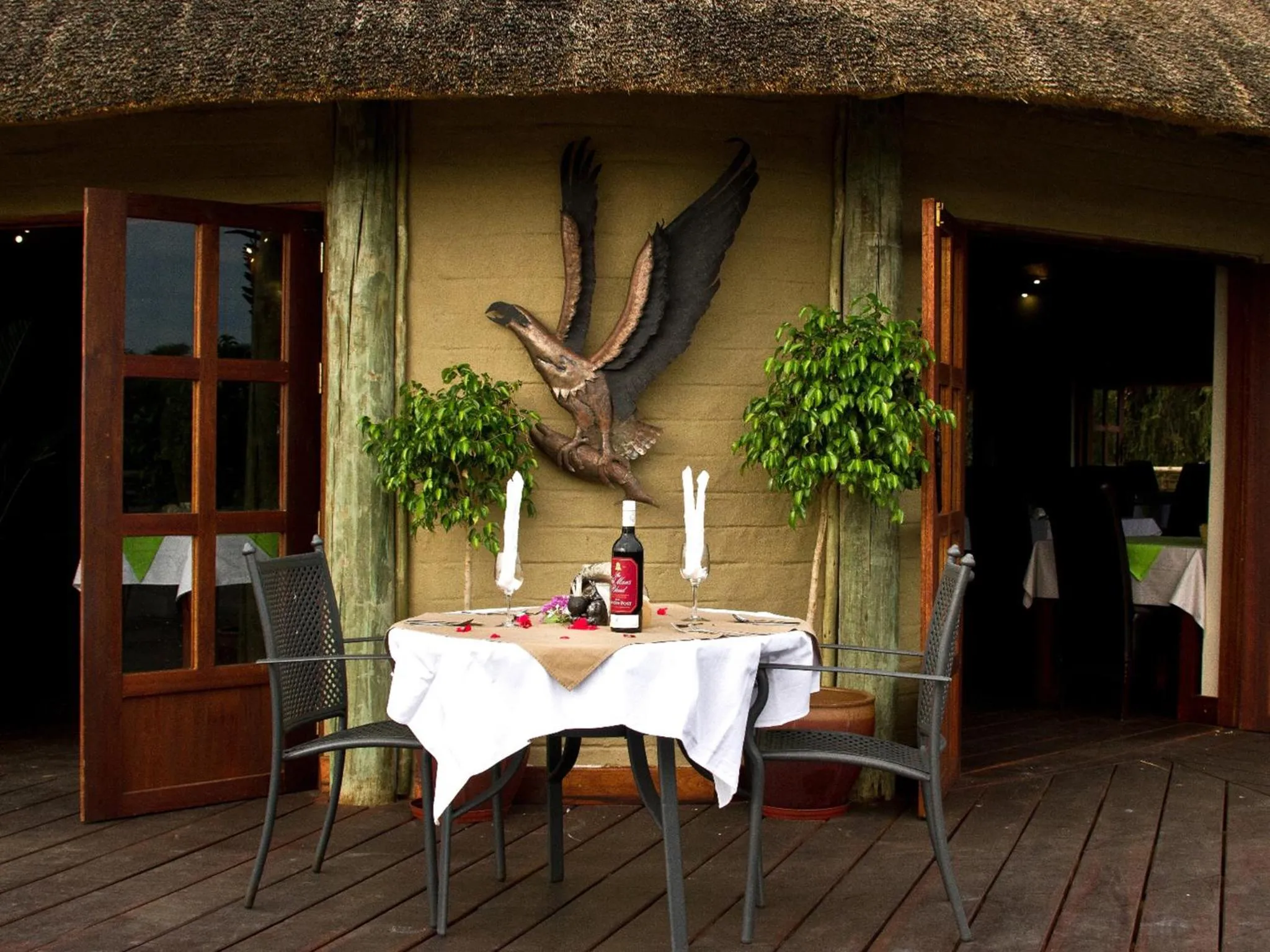 Property building in Gondwana Hakusembe River Lodge