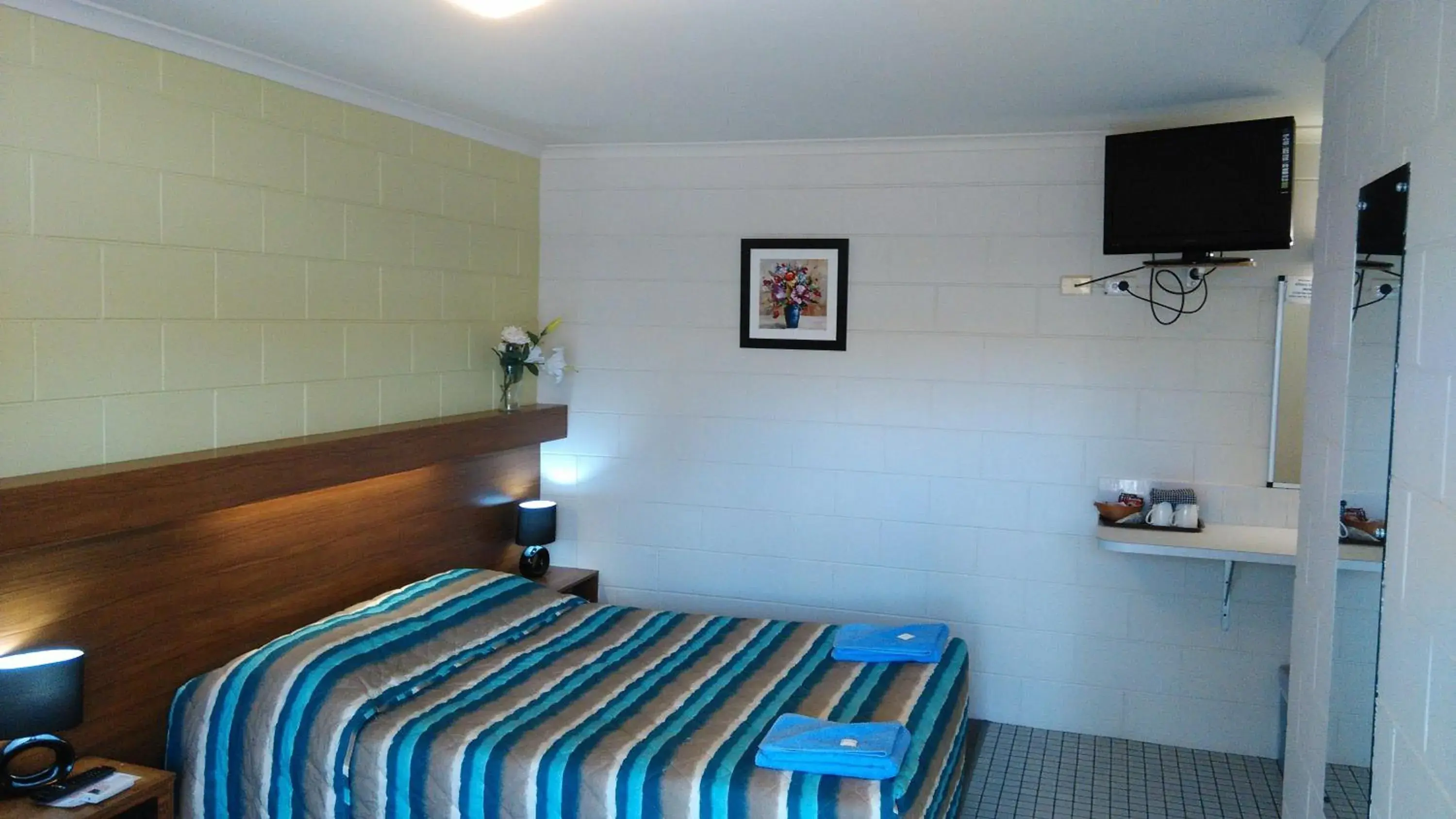 Queen Room in Albury Central Motel Queen Room in Albury Central Motel