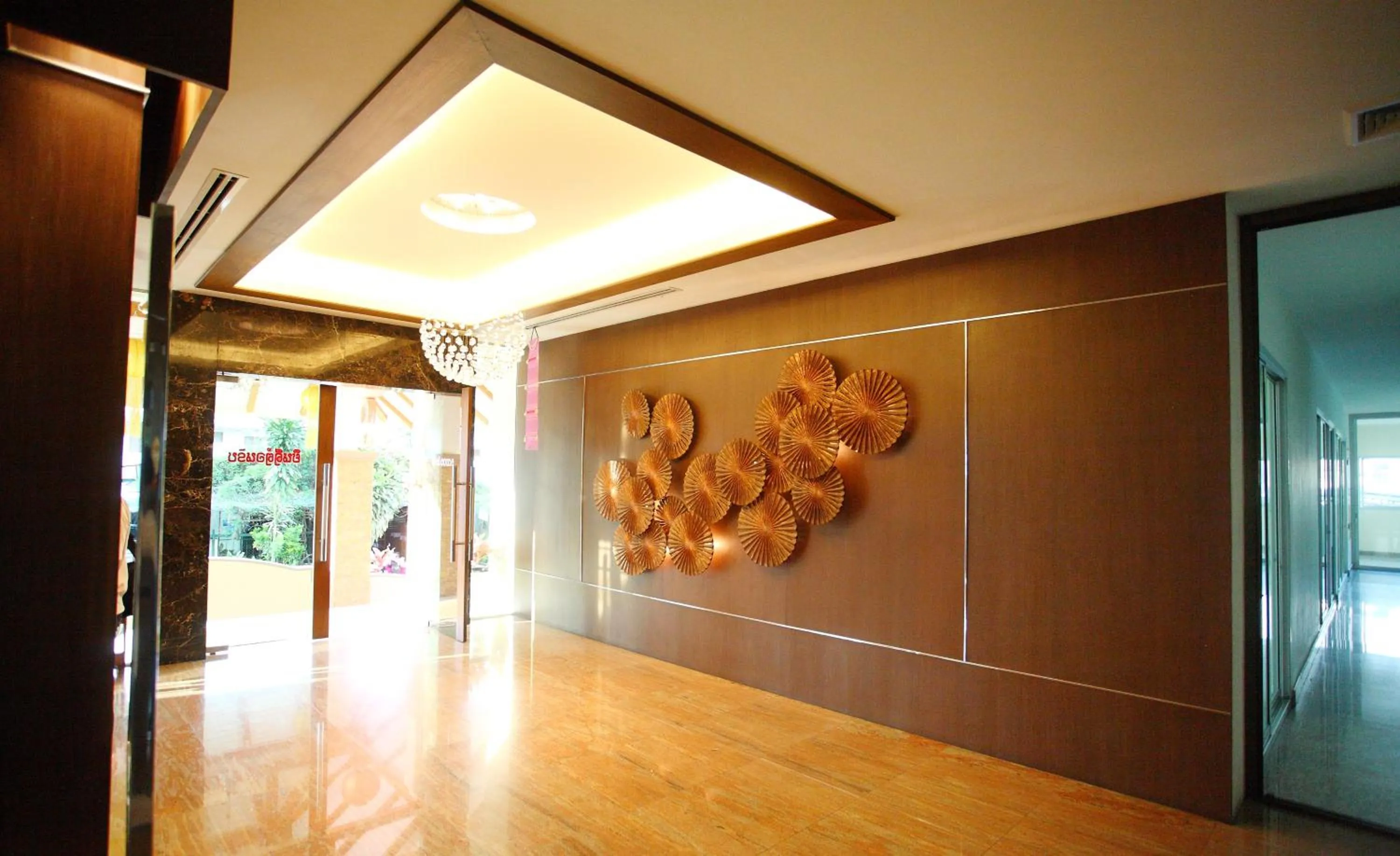 Decorative detail in Noppakao Place