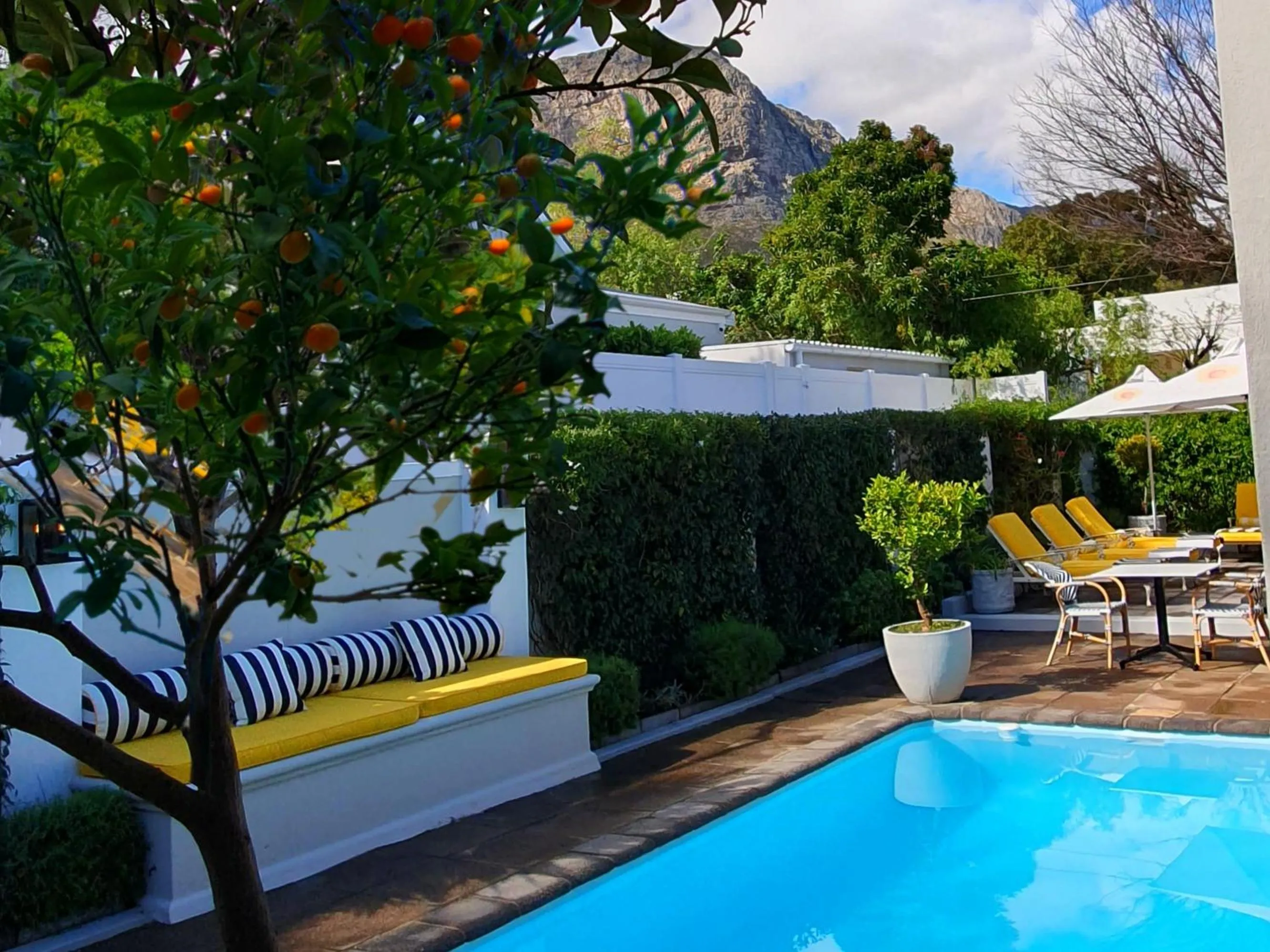 Mountain view in Fleur du Soleil Luxury Guesthouse