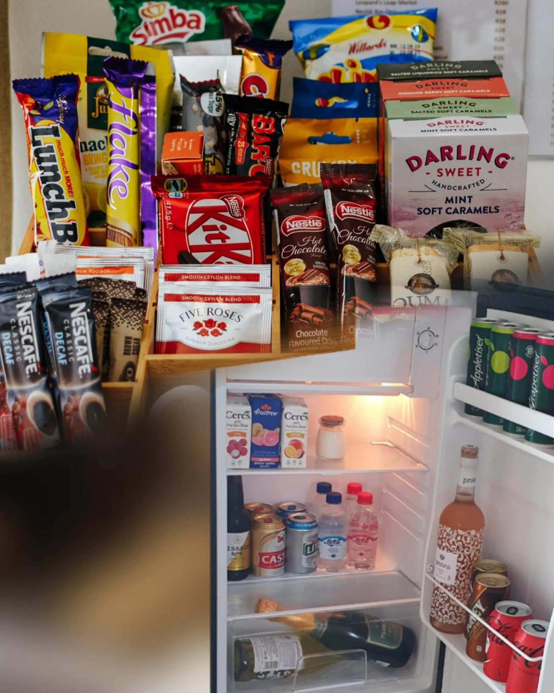 Food and drinks in Fleur du Soleil Luxury Guesthouse