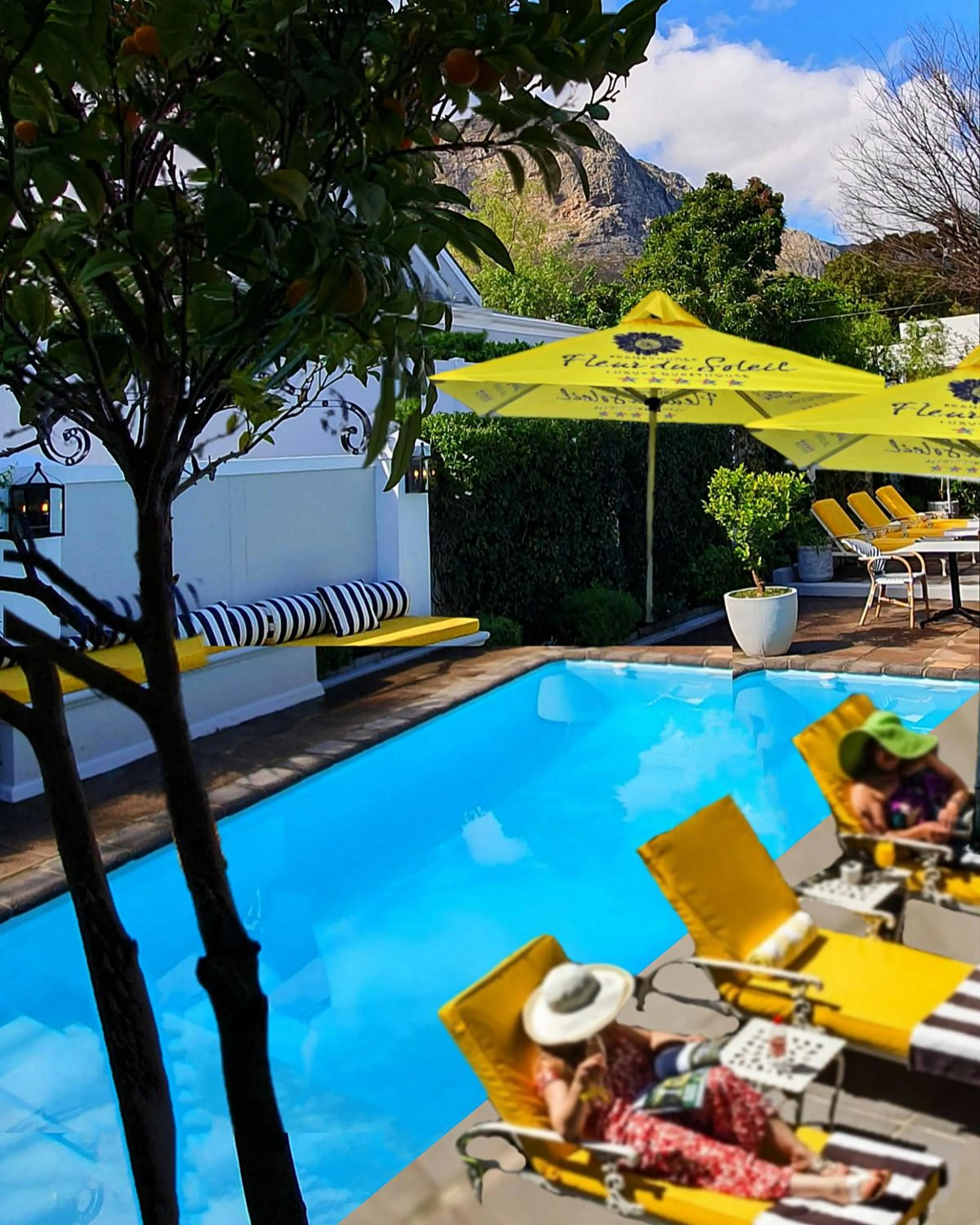 Patio in Fleur du Soleil Luxury Guesthouse