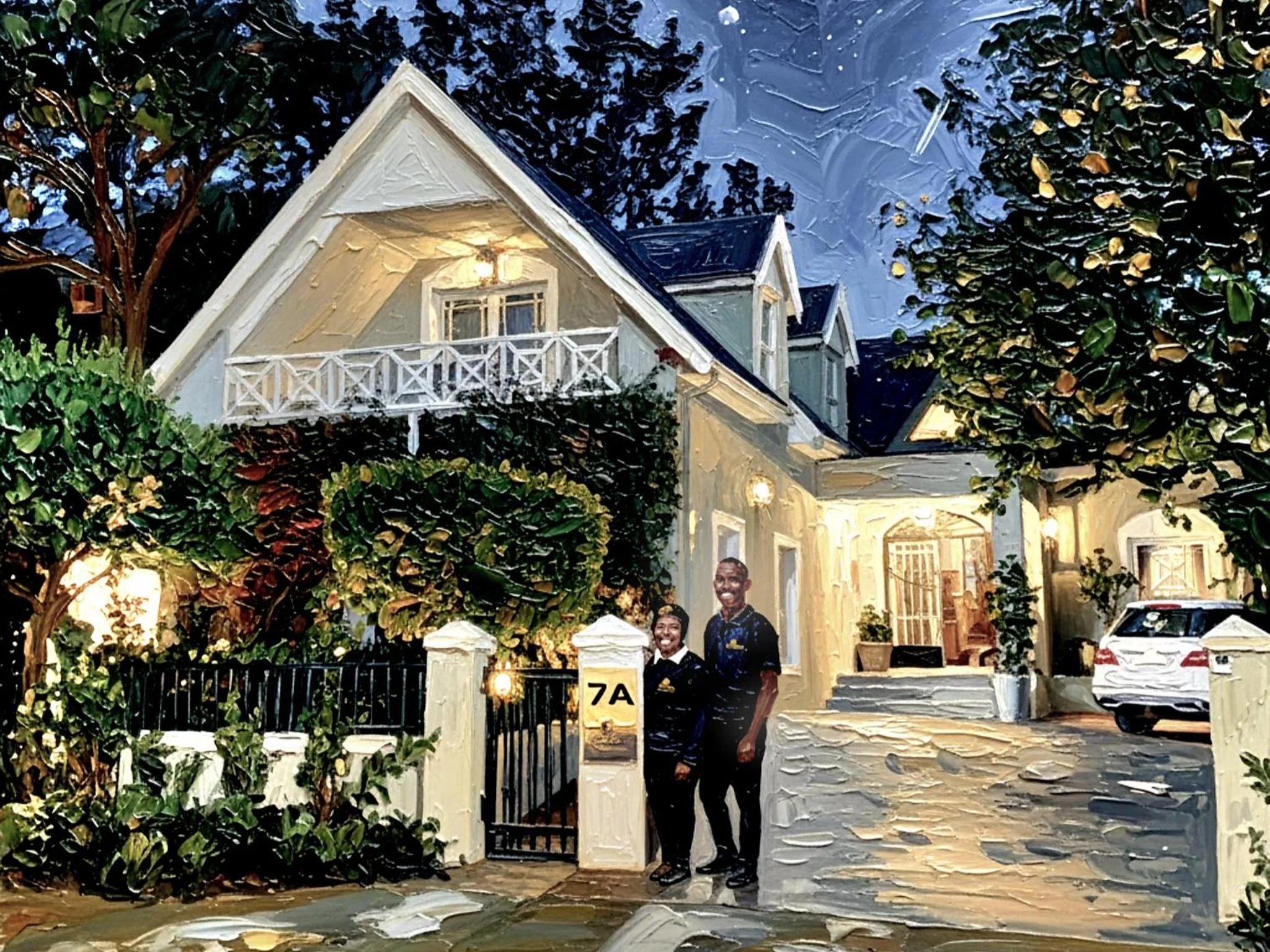 Property building in Fleur du Soleil Luxury Guesthouse