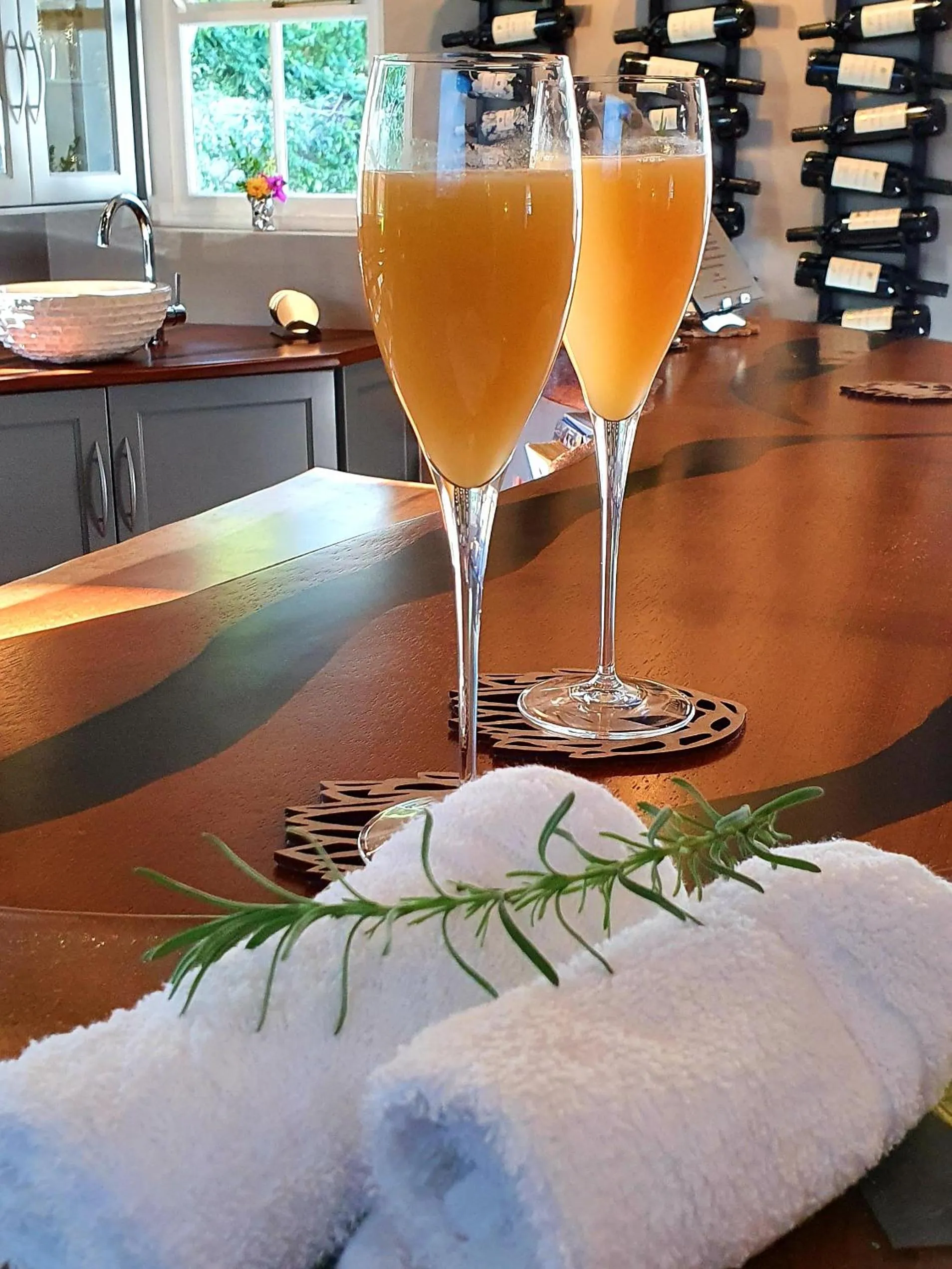 Food and drinks in Fleur du Soleil Luxury Guesthouse