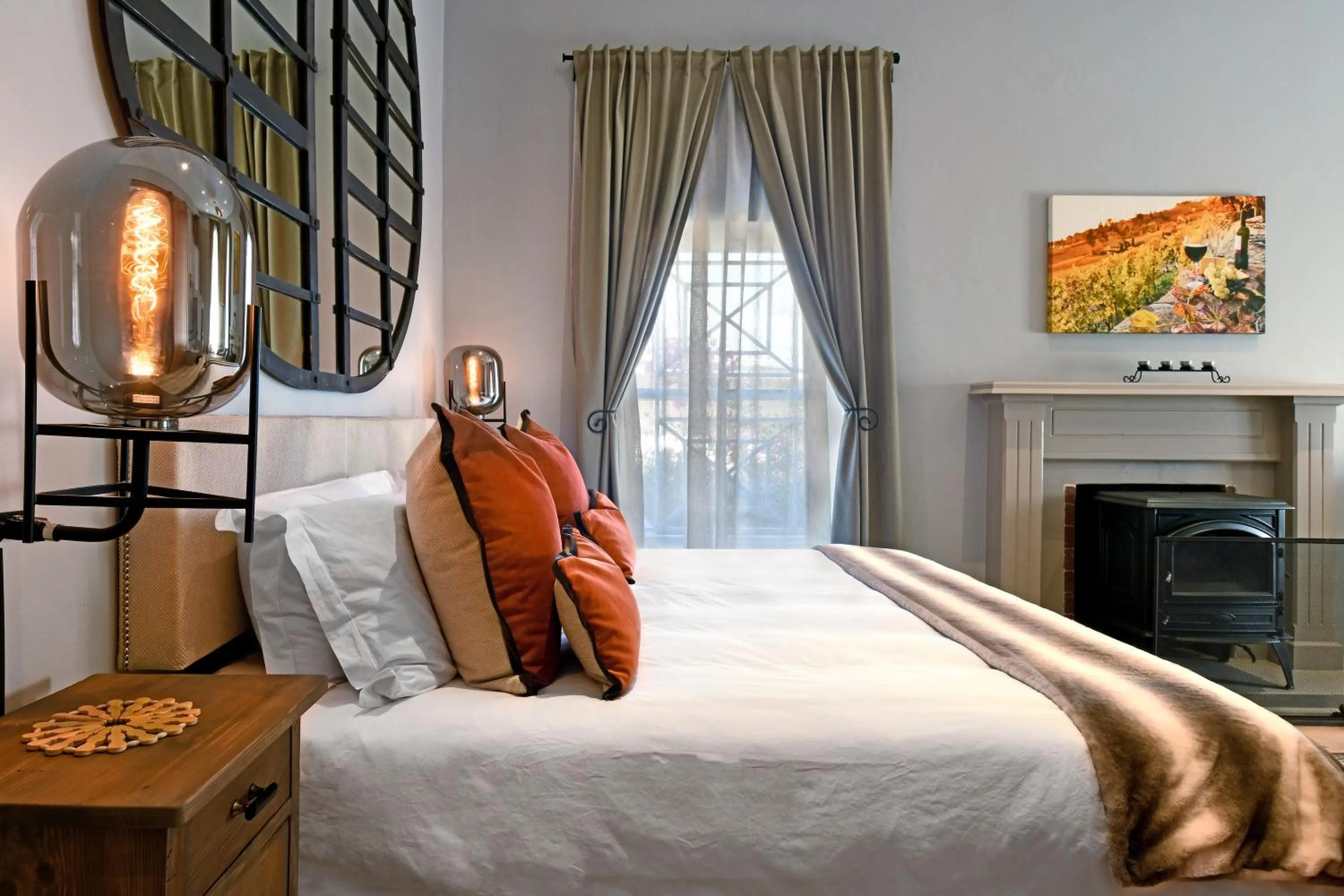 Bed in Fleur du Soleil Luxury Guesthouse