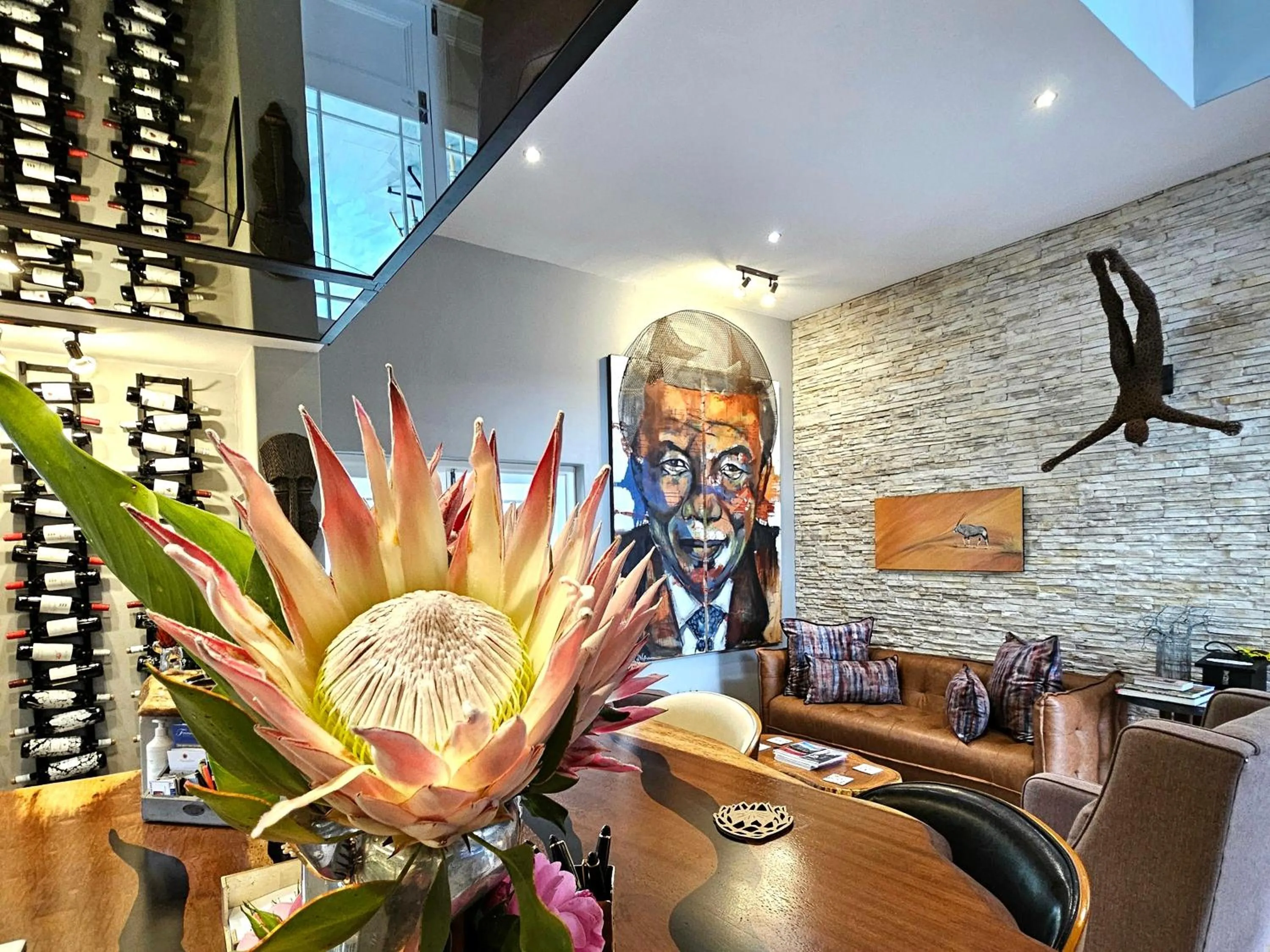 Lobby or reception in Fleur du Soleil Luxury Guesthouse