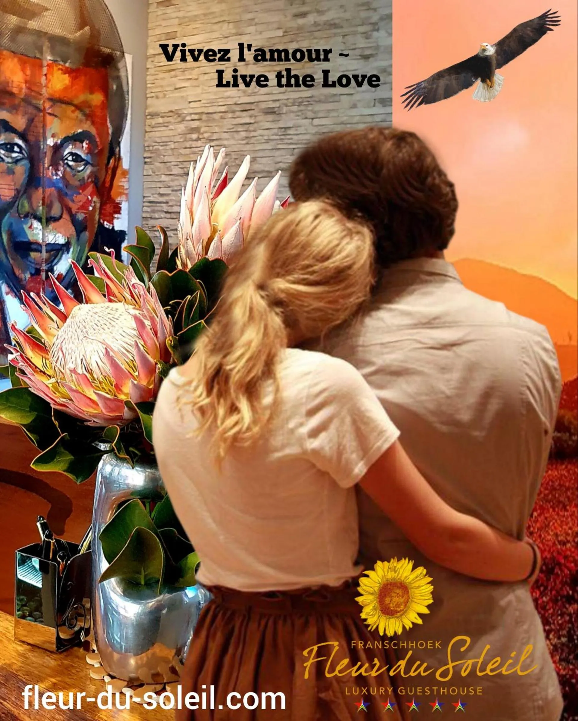 People in Fleur du Soleil Luxury Guesthouse