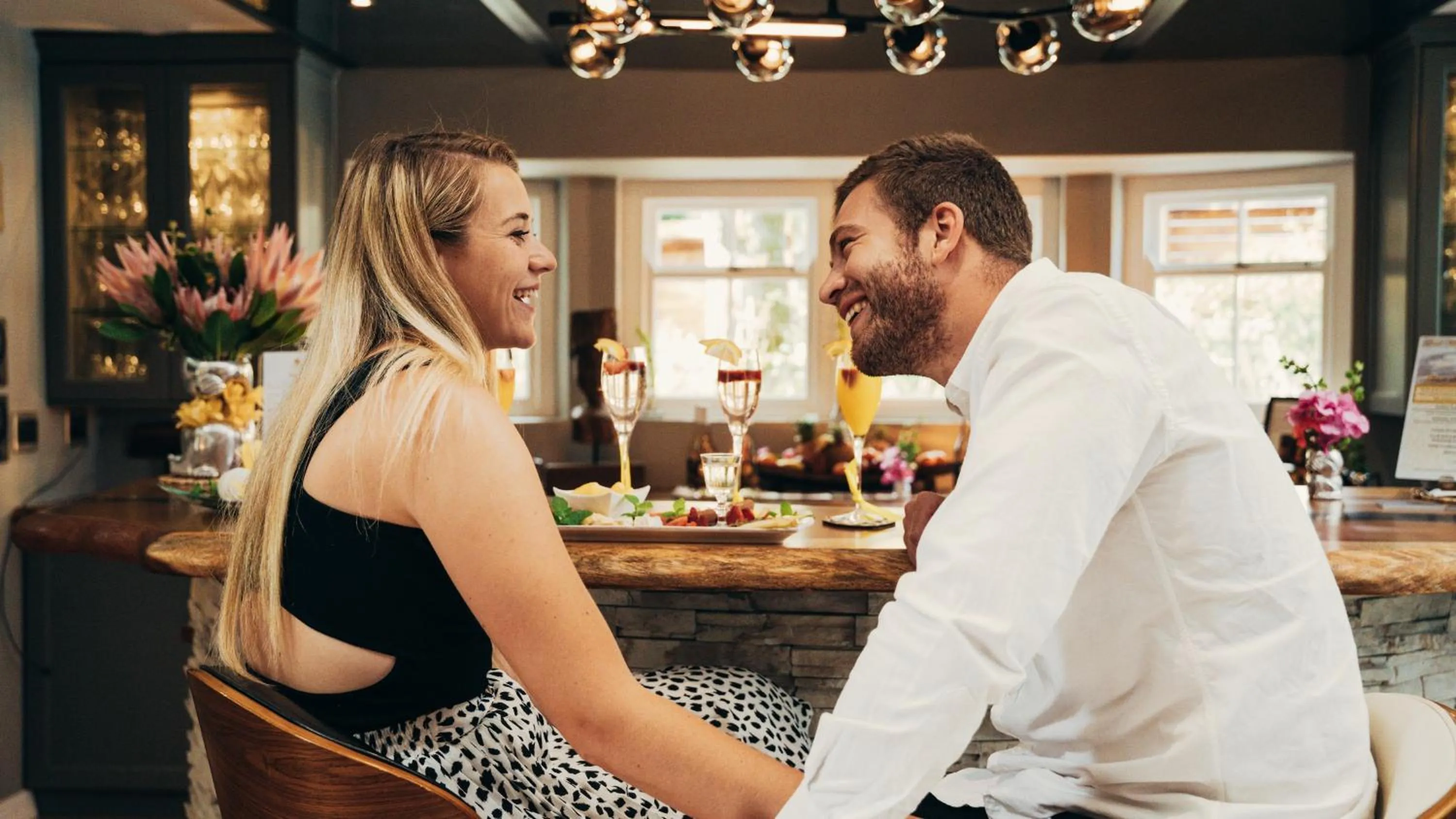 People in Fleur du Soleil Luxury Guesthouse