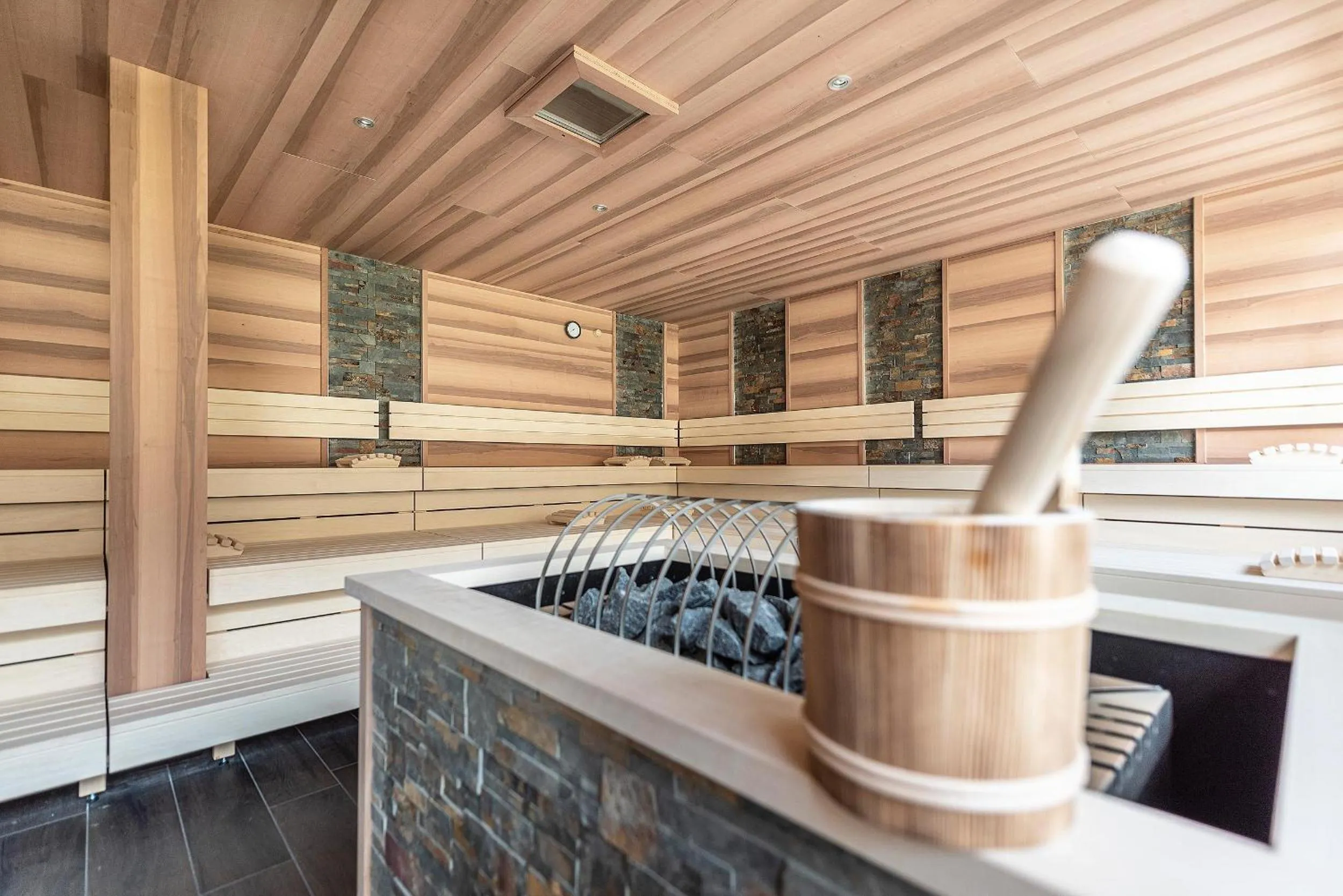 Sauna in Vitalpina Hotel Waldhof