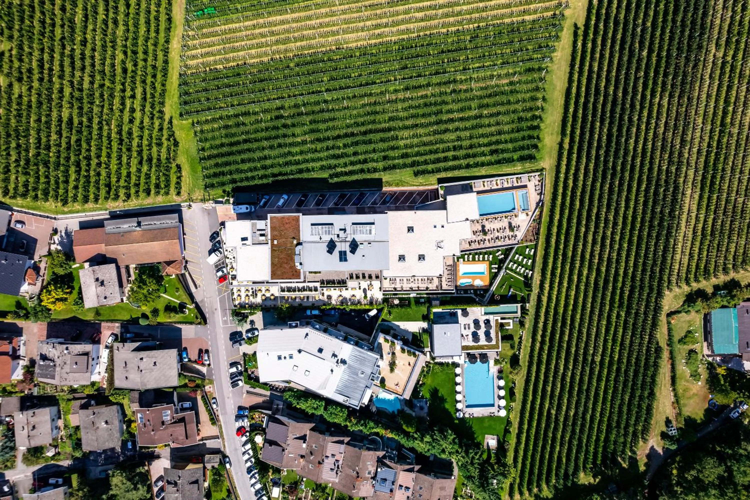 Bird's eye view in Vitalpina Hotel Waldhof