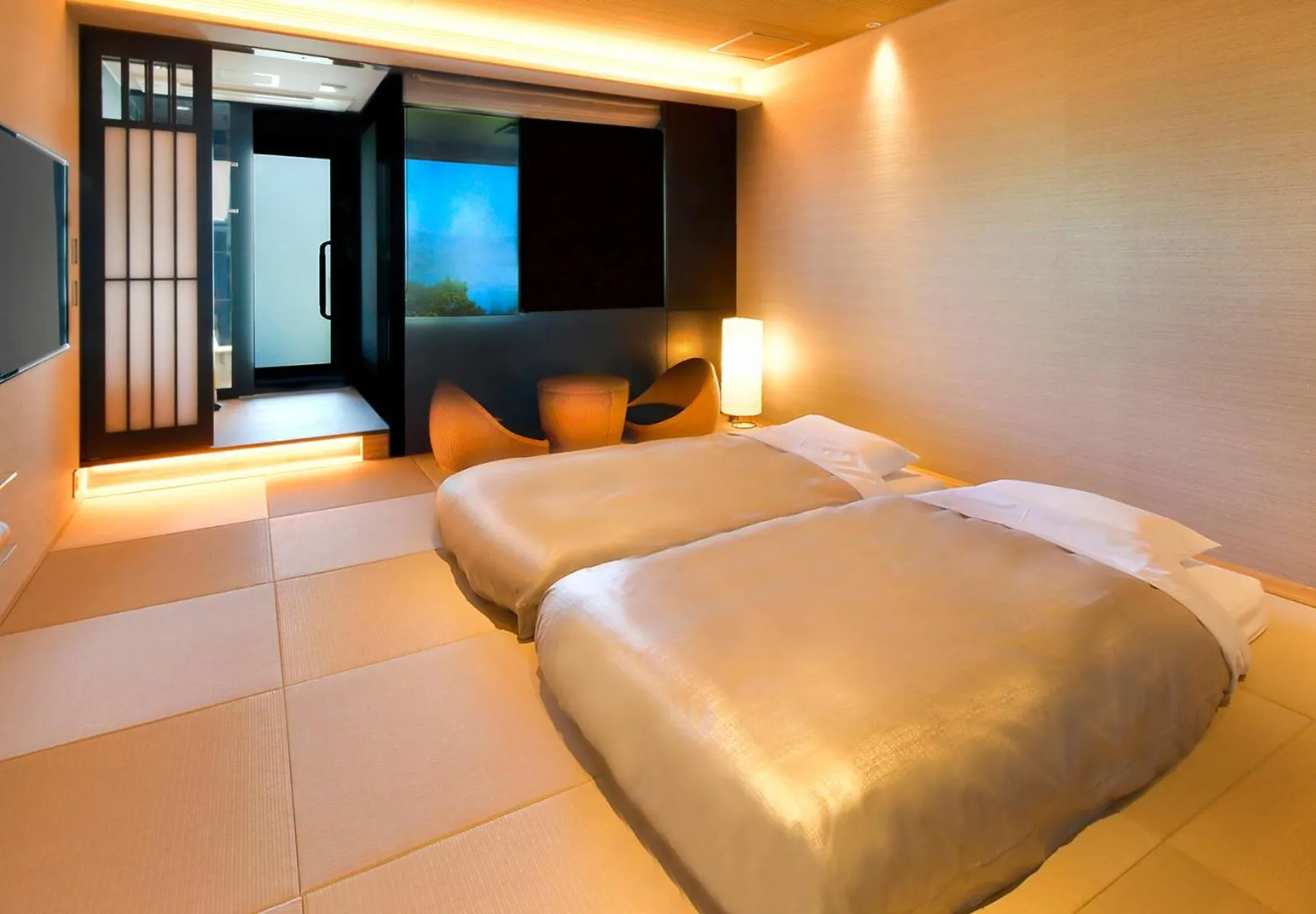 Bedroom, Bed in Hotel Premium Lake TOYA