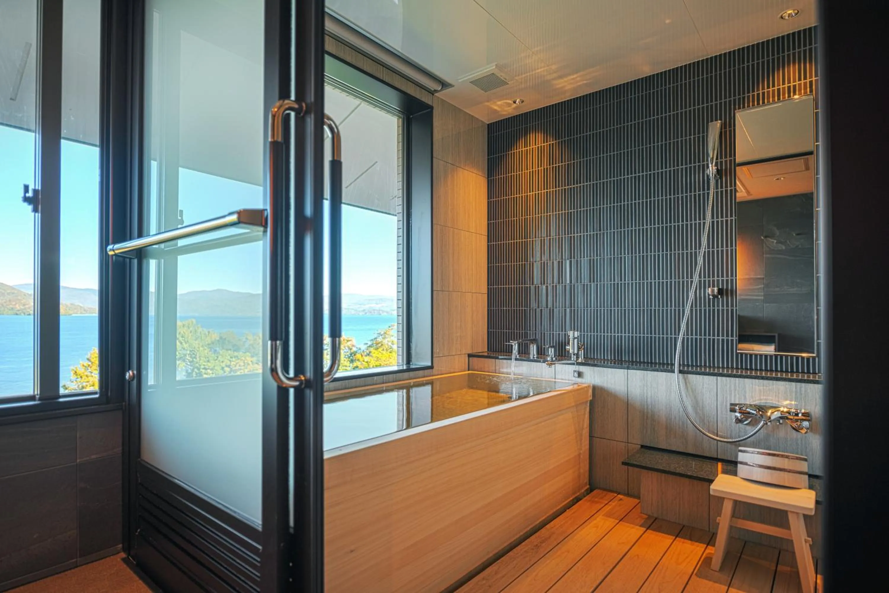 Bathroom in Hotel Premium Lake TOYA